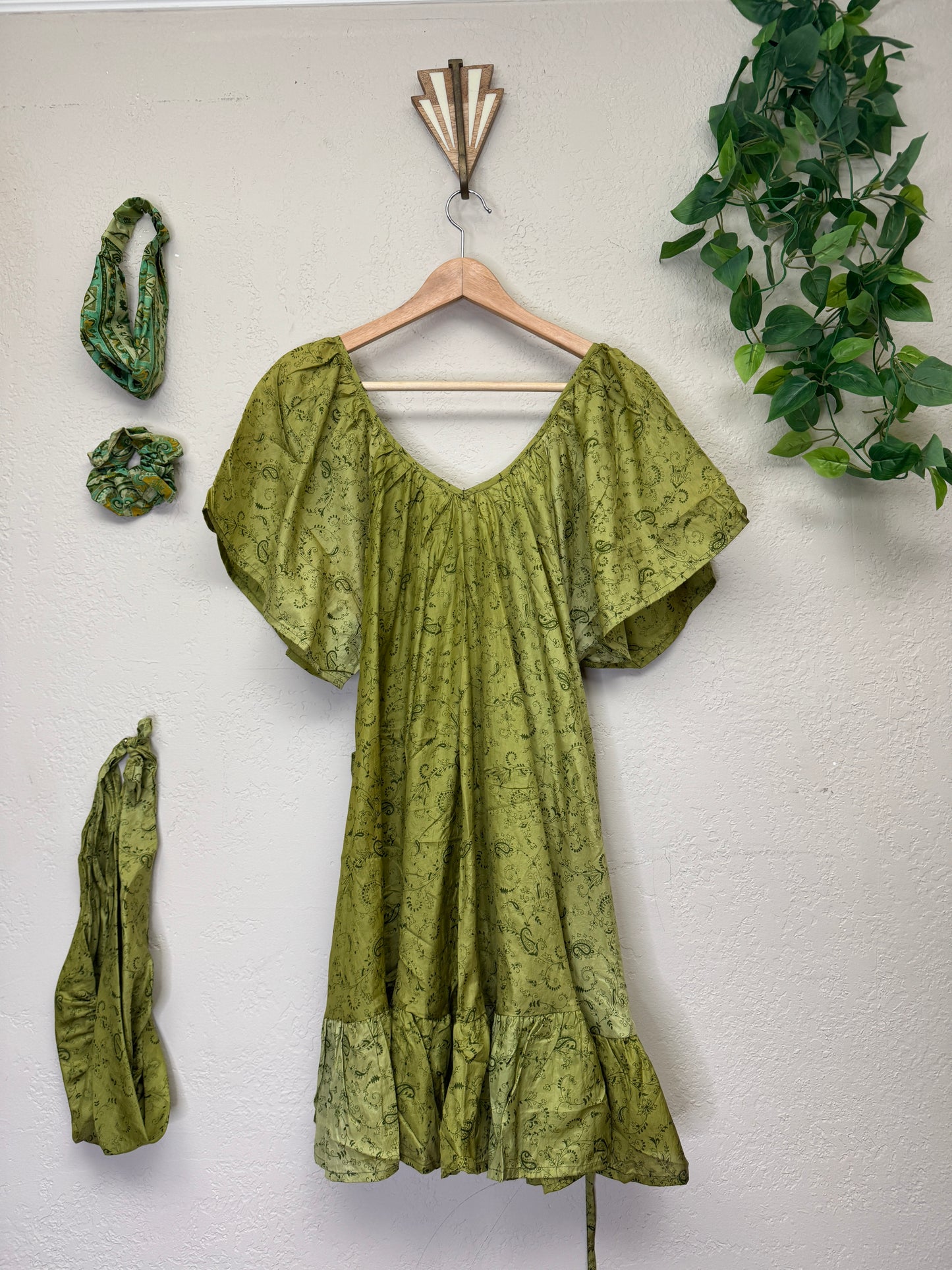 Lalita Dress - One Size - Cheshire Greens