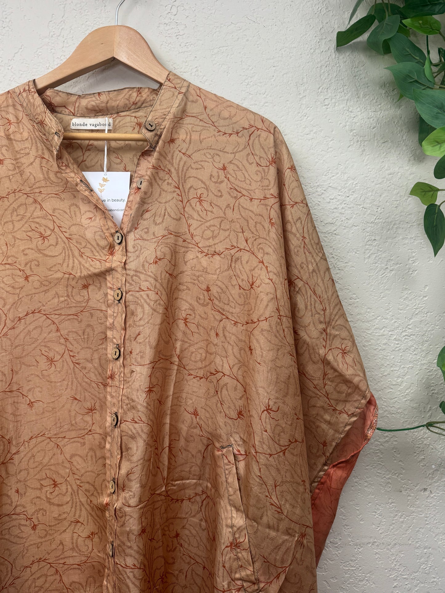 Boyfriend Dress ~ One Size ~ Sun-Warmed Clay
