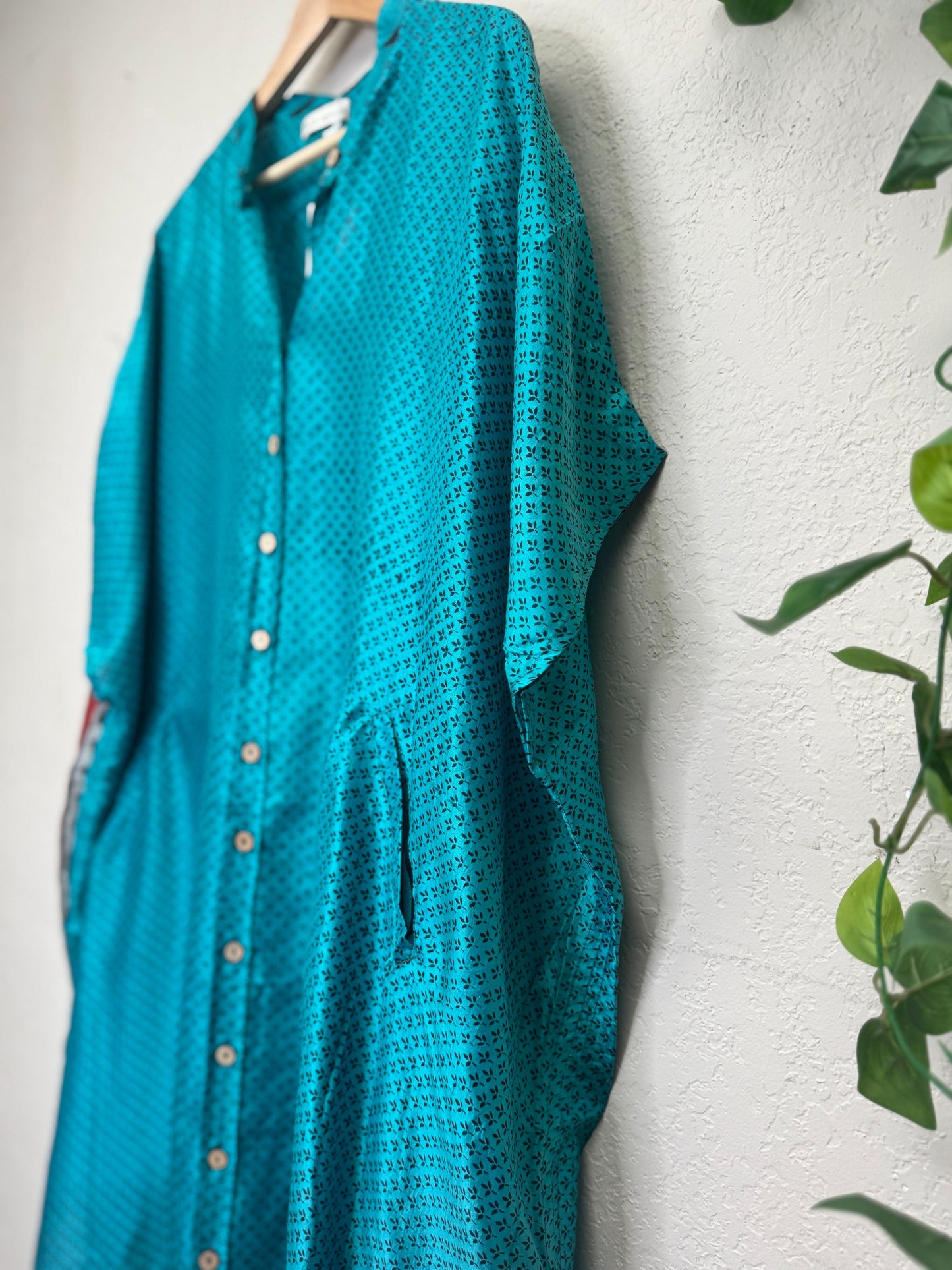 Boyfriend Dress ~ One Size ~ Ocean Peacock