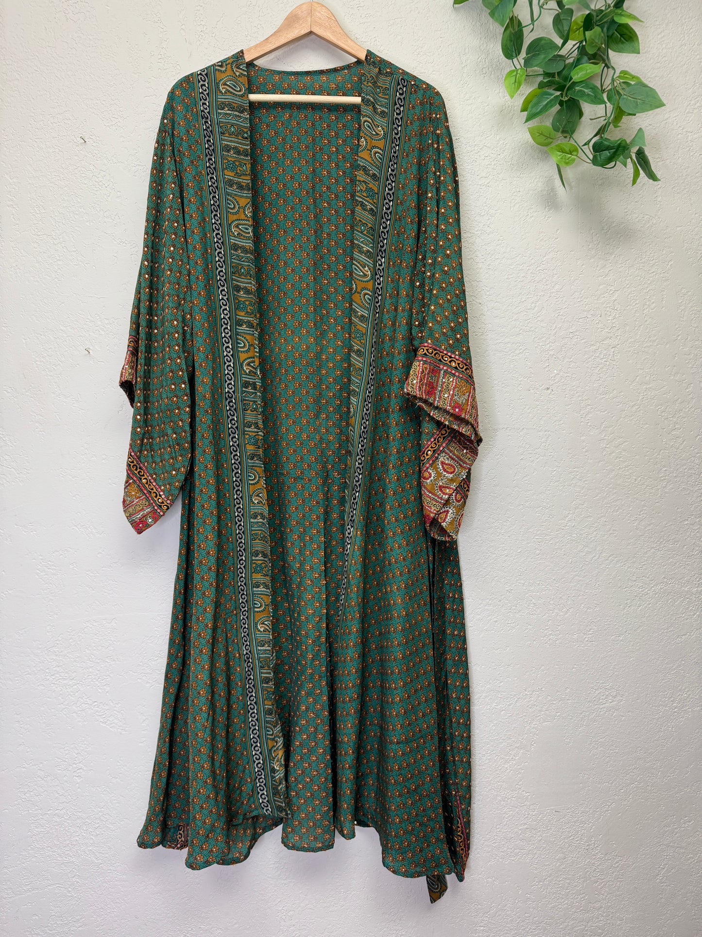 Sparkle Kimono - OS - Jade