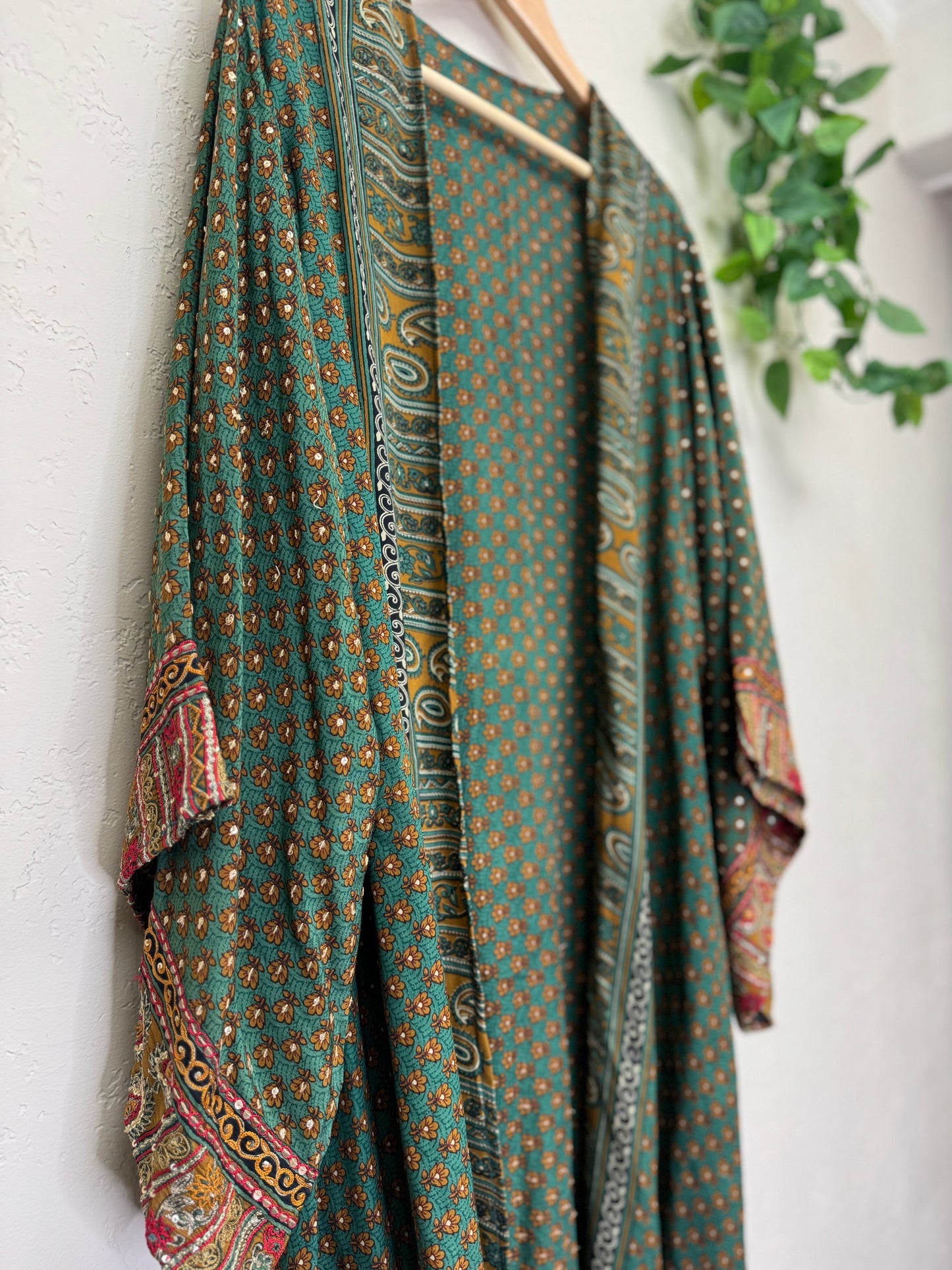 Sparkle Kimono - OS - Jade