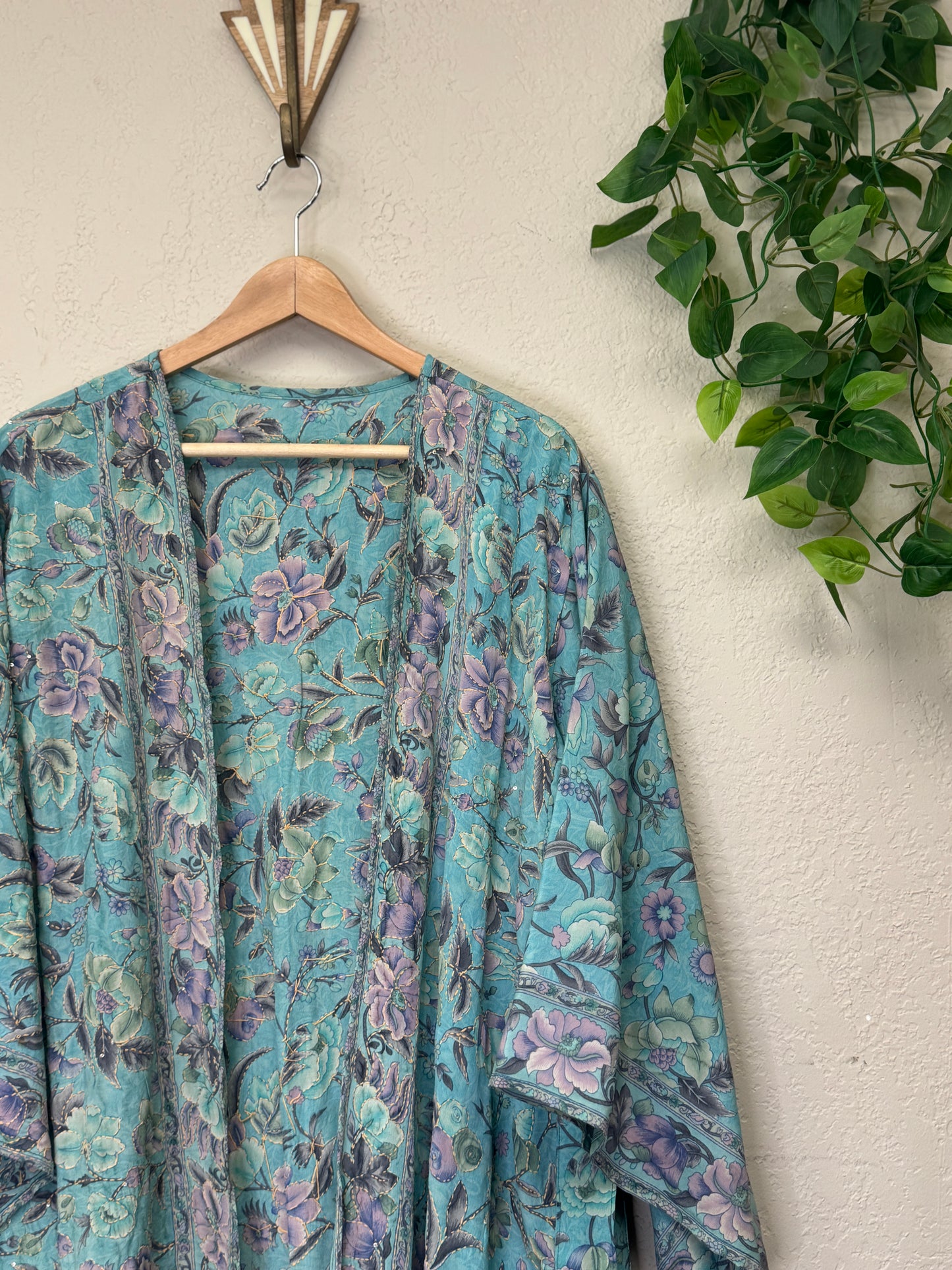 Sparkle Kimono - OS - Wisteria + Lilac