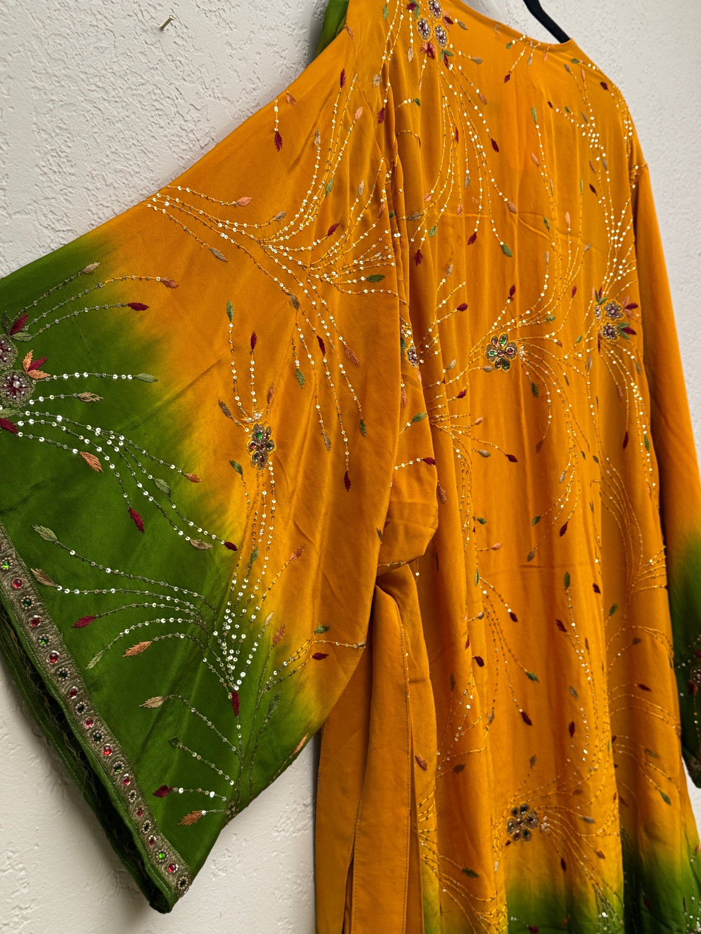 Sparkle Kimono - one size - Lemon-Lime Starburst