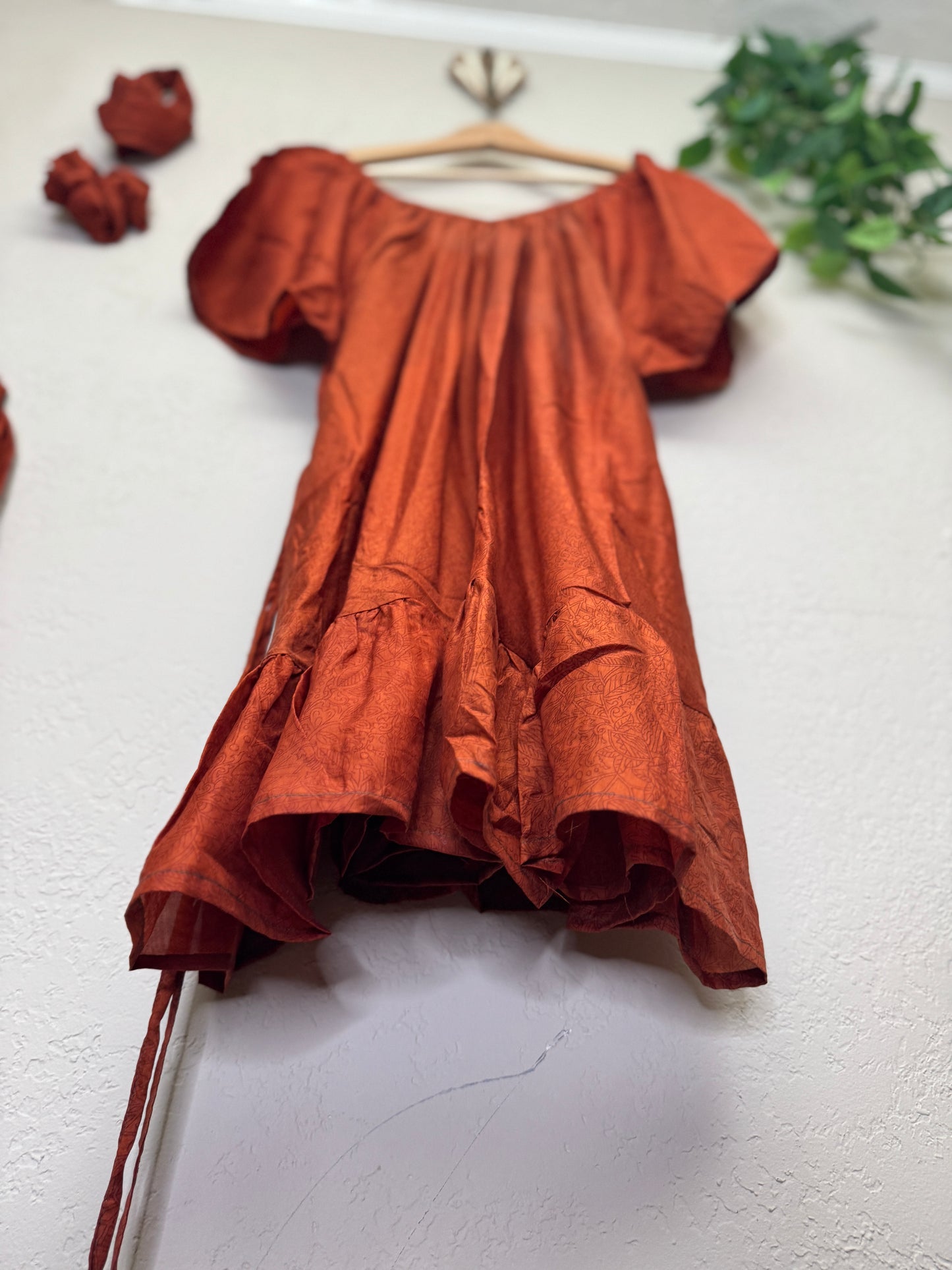 Lalita Dress - One Size - Burnt Orange