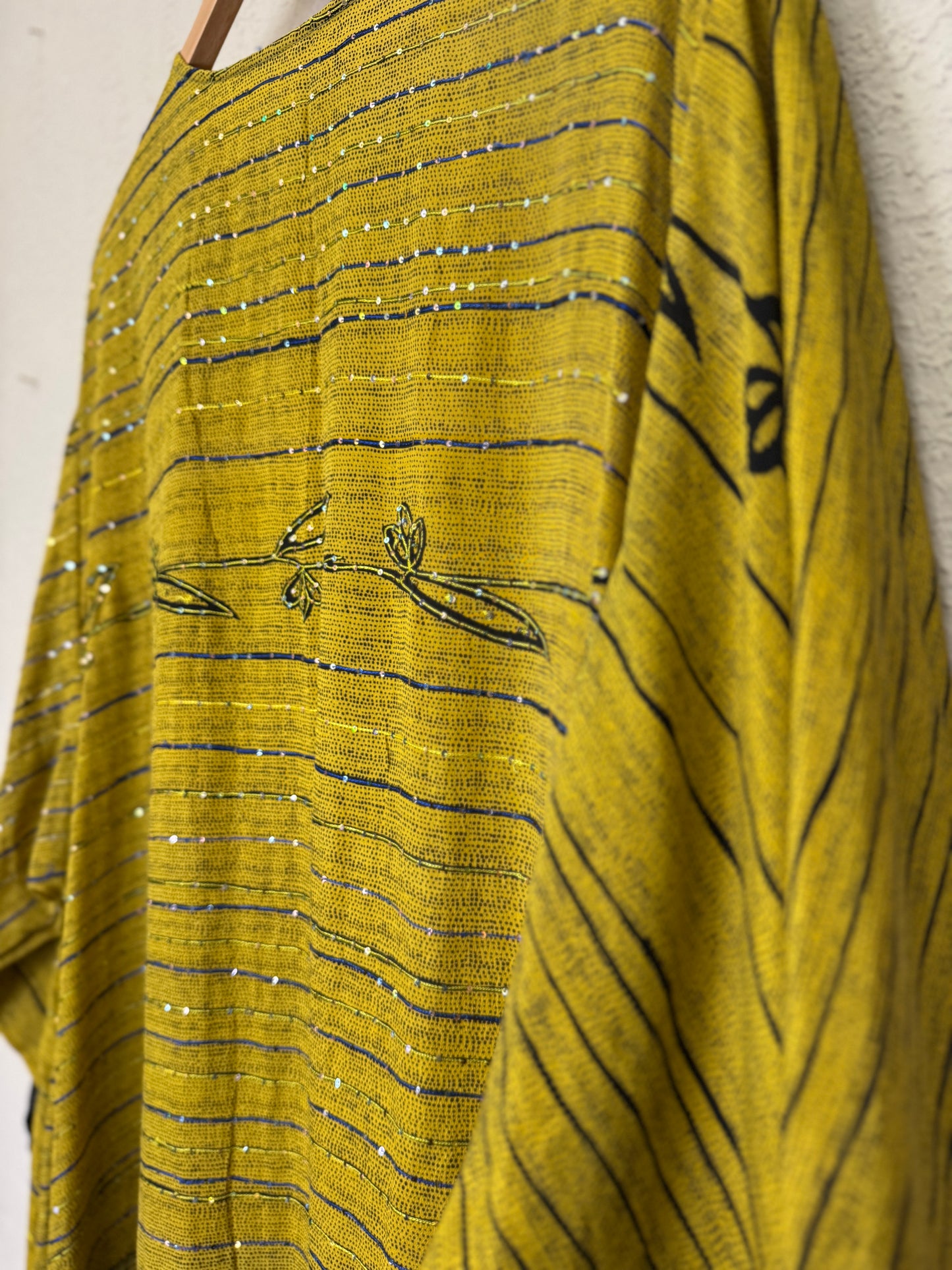 Sparkle Kimono - OS - Mellow Yellow