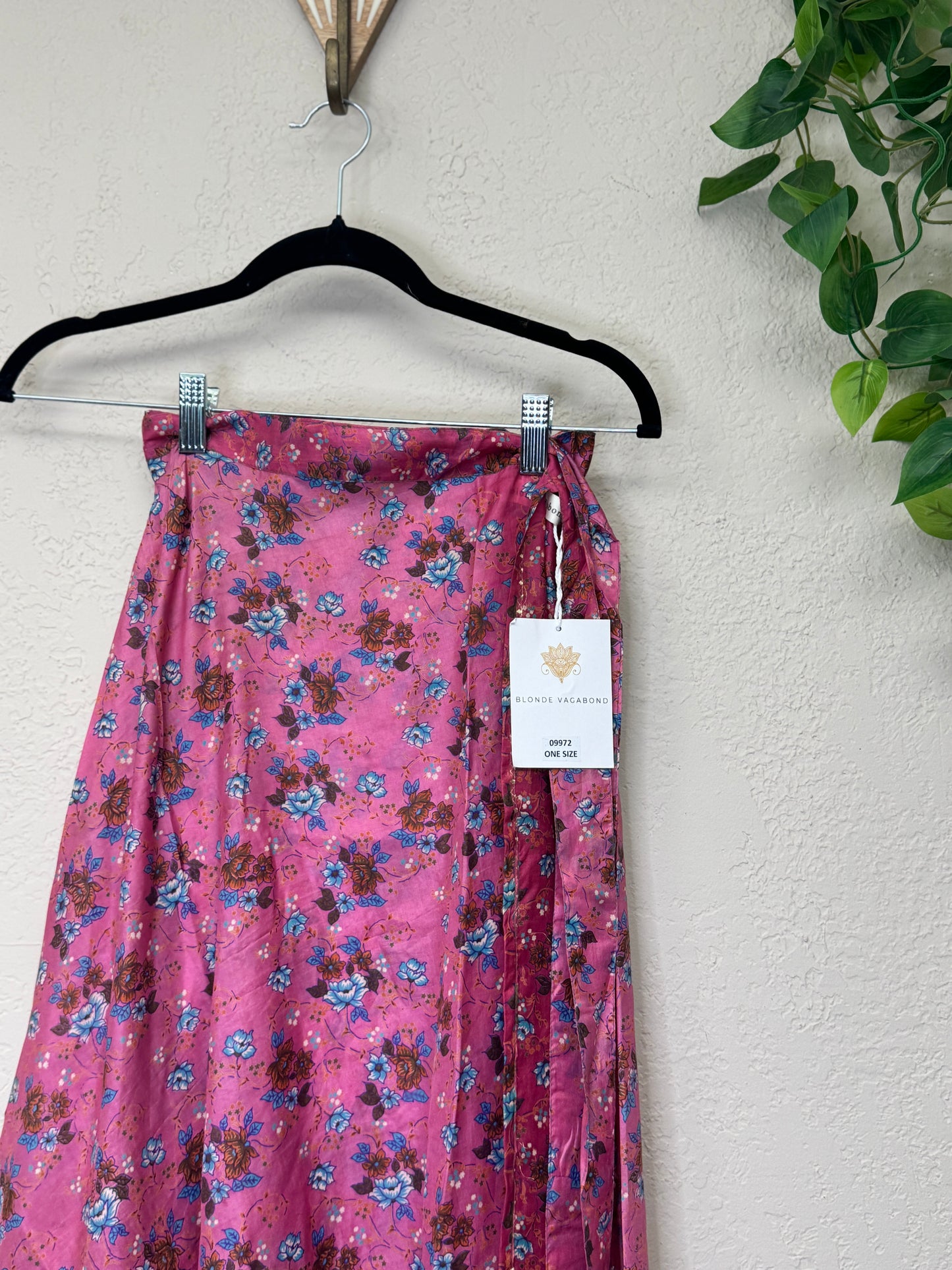 Buttercup Wrap Skirt ~ OS ~ Painted Roses