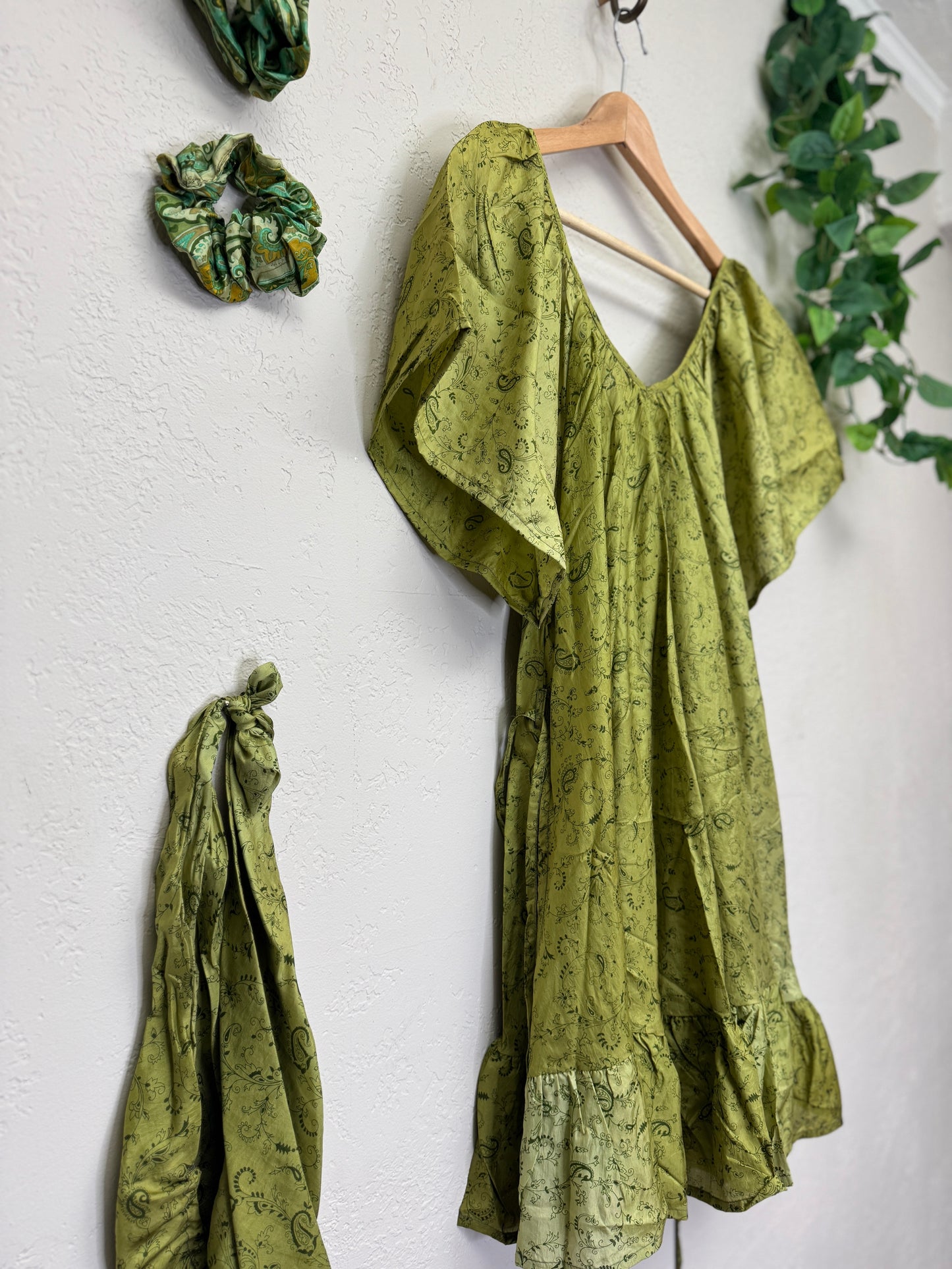 Lalita Dress - One Size - Cheshire Greens