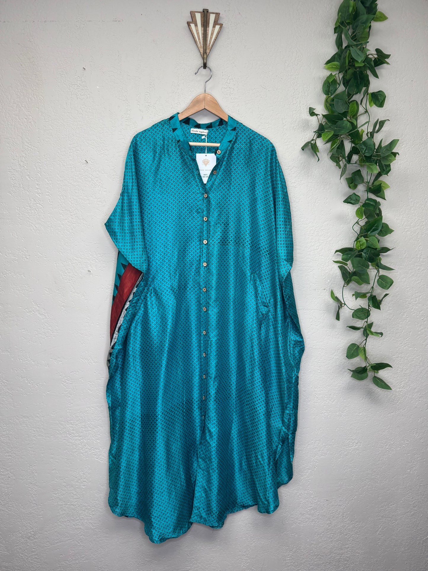 Boyfriend Dress ~ One Size ~ Ocean Peacock