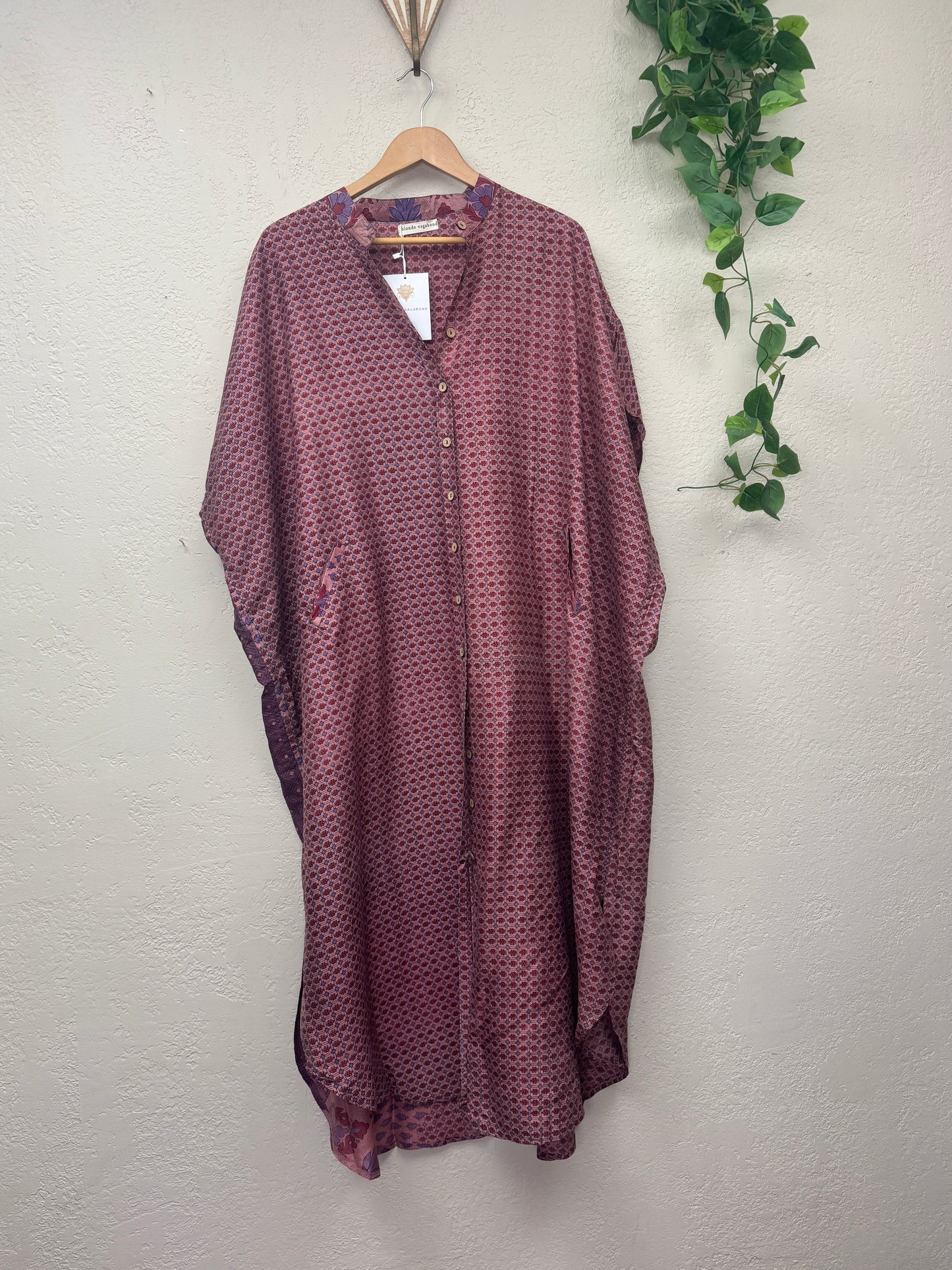 Boyfriend Dress ~ One Size ~ Pink Reverie
