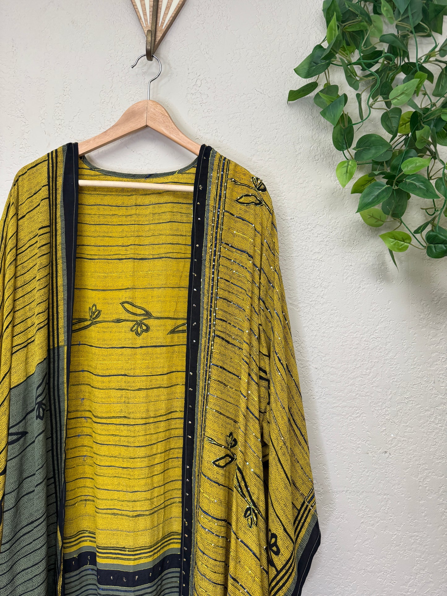 Sparkle Kimono - OS - Mellow Yellow