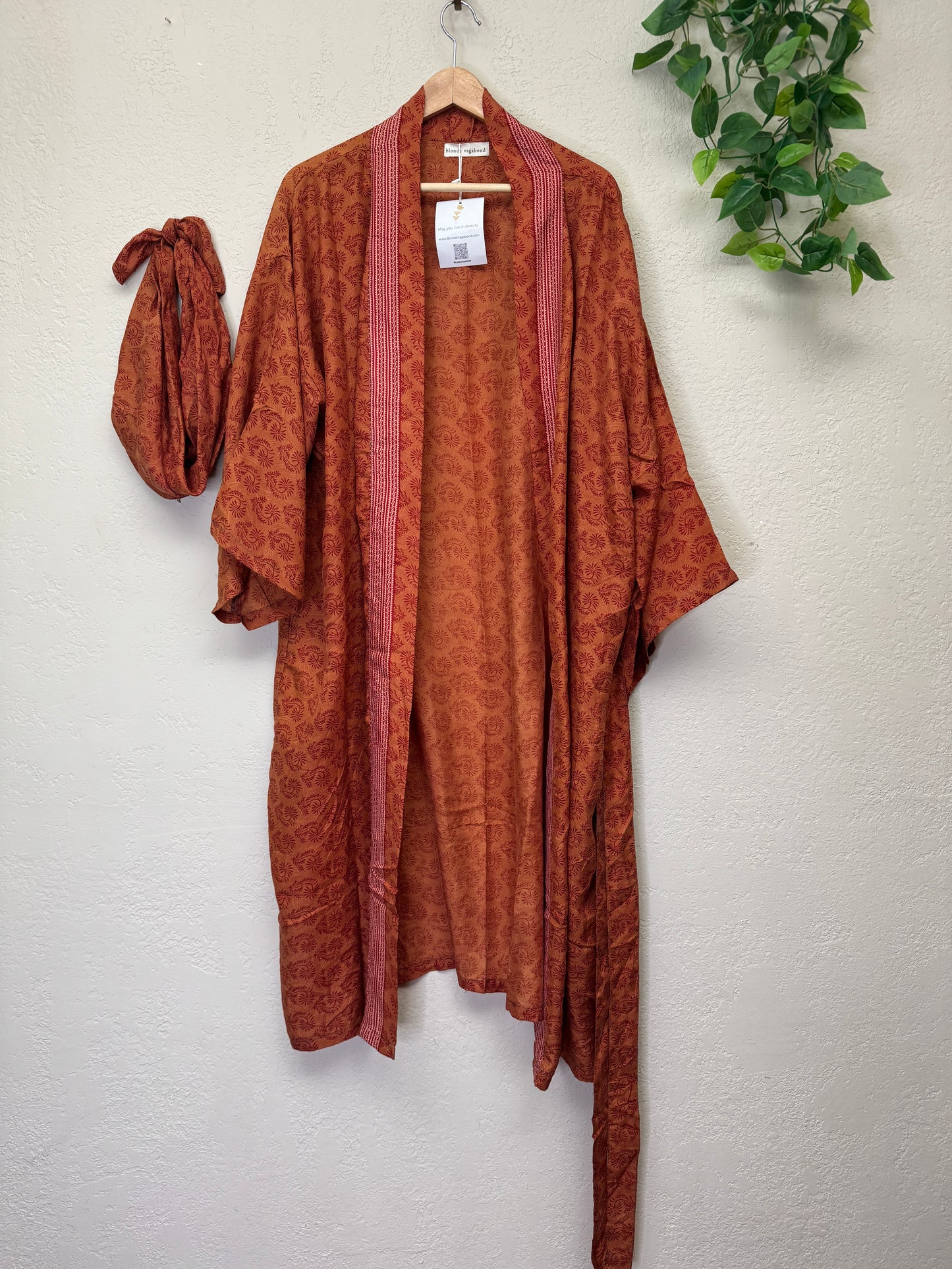 Midi Boho Robe ~ OS ~ Burnt Orange