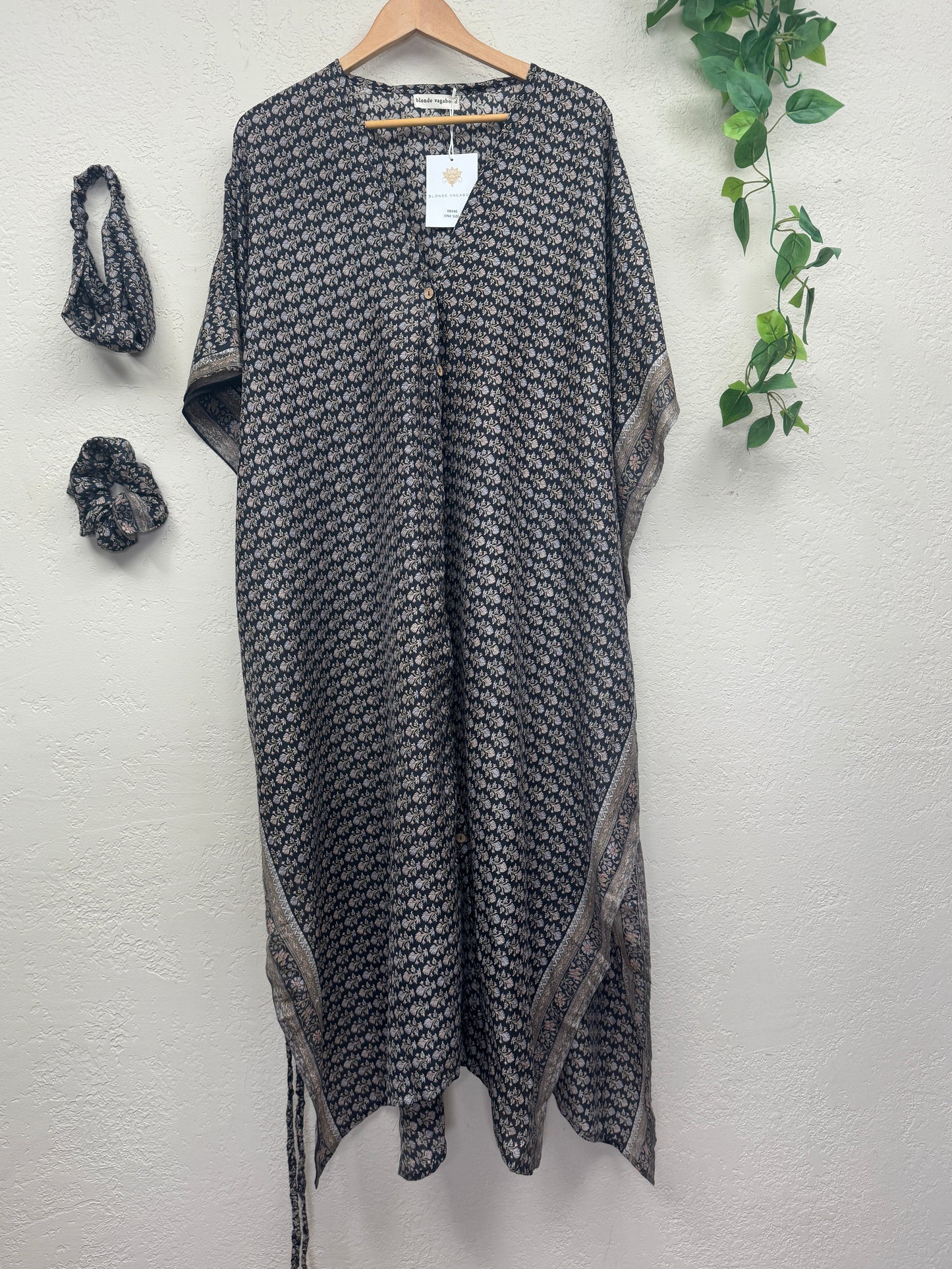 Aphrodite Kaftan Dress ~ One Size ~ Obsidian Botanica