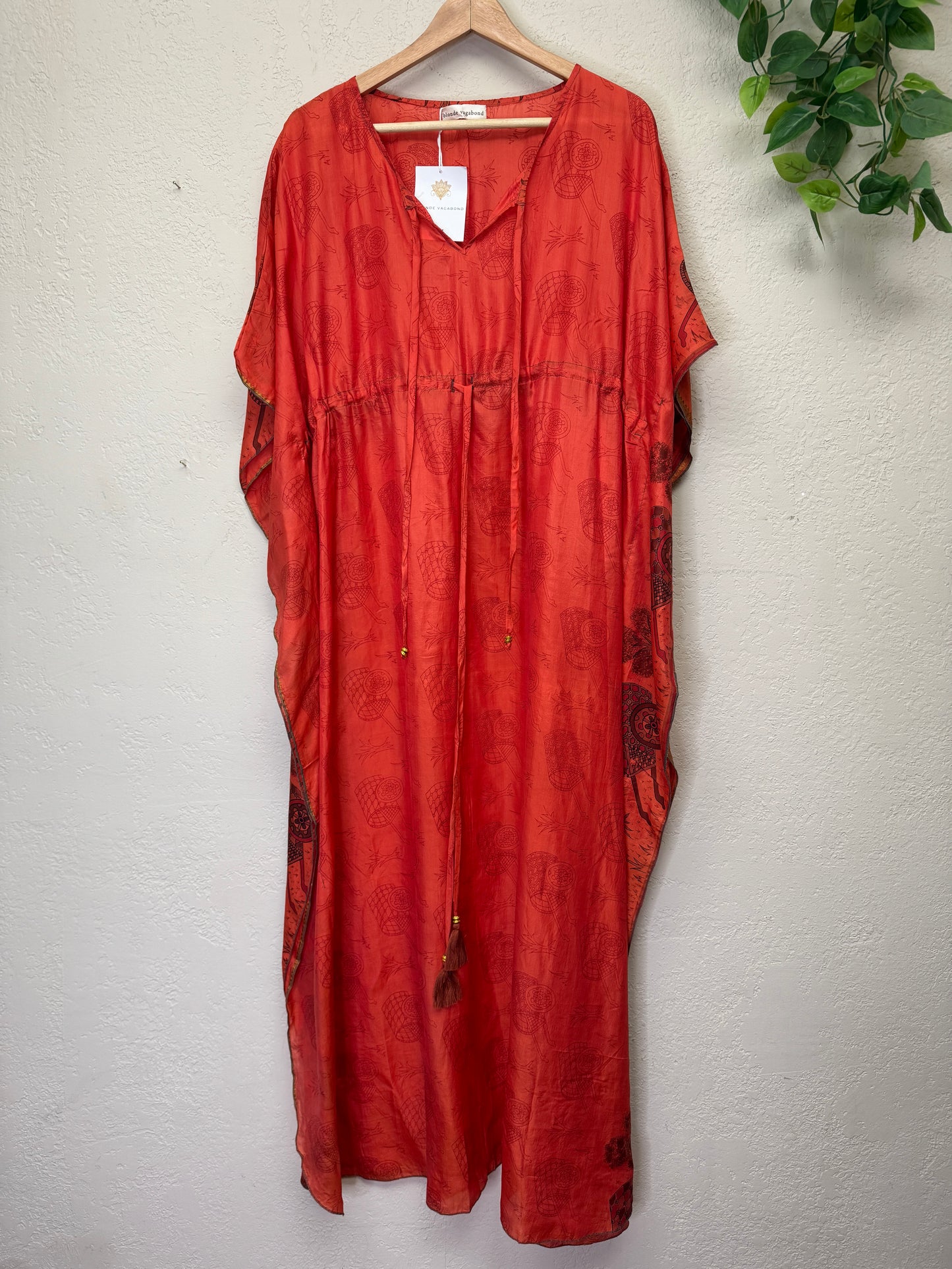 Tulum Dress ~ OS ~ Hot Orange
