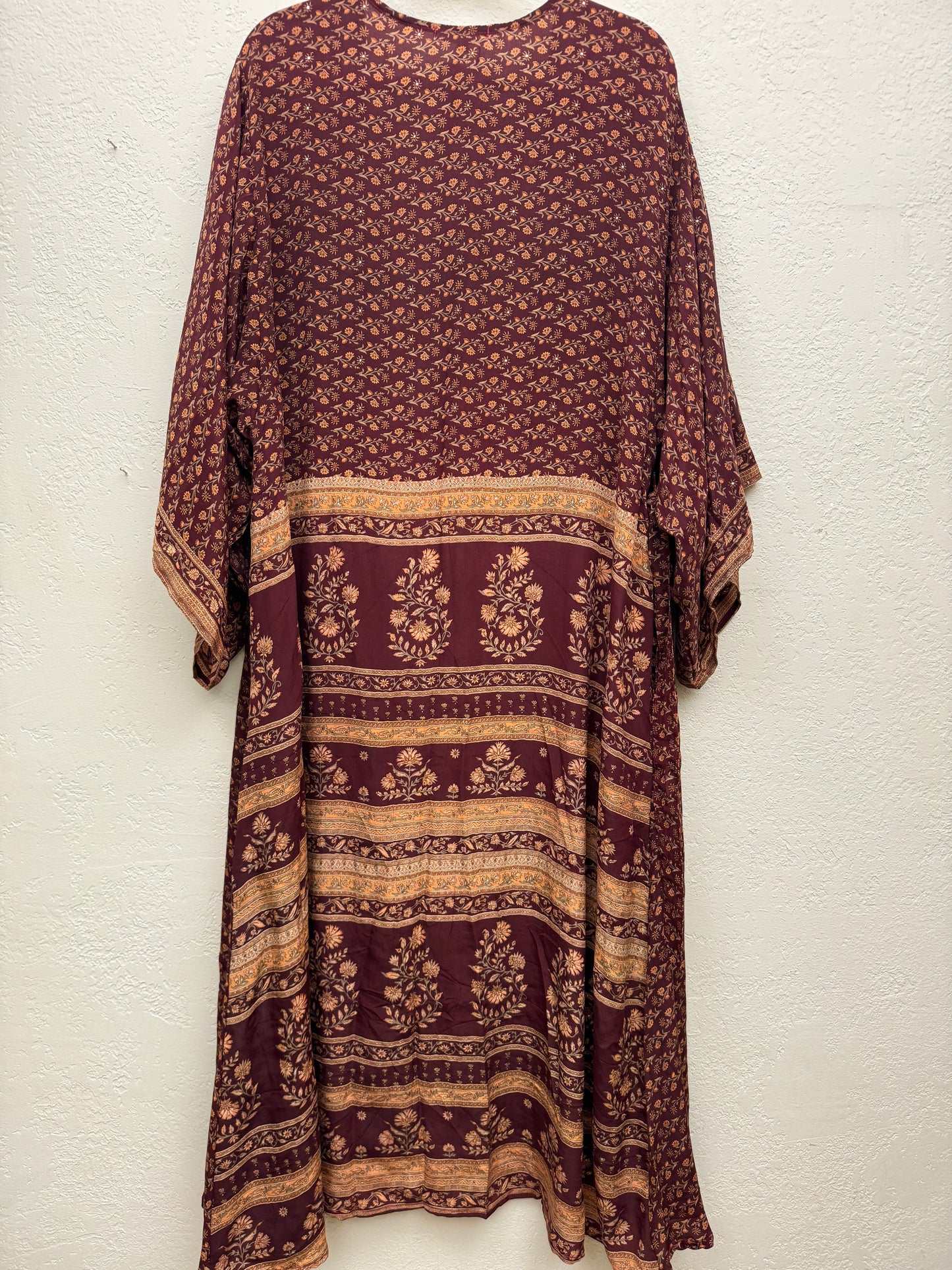 Sparkle Kimono - one size - Mahogany