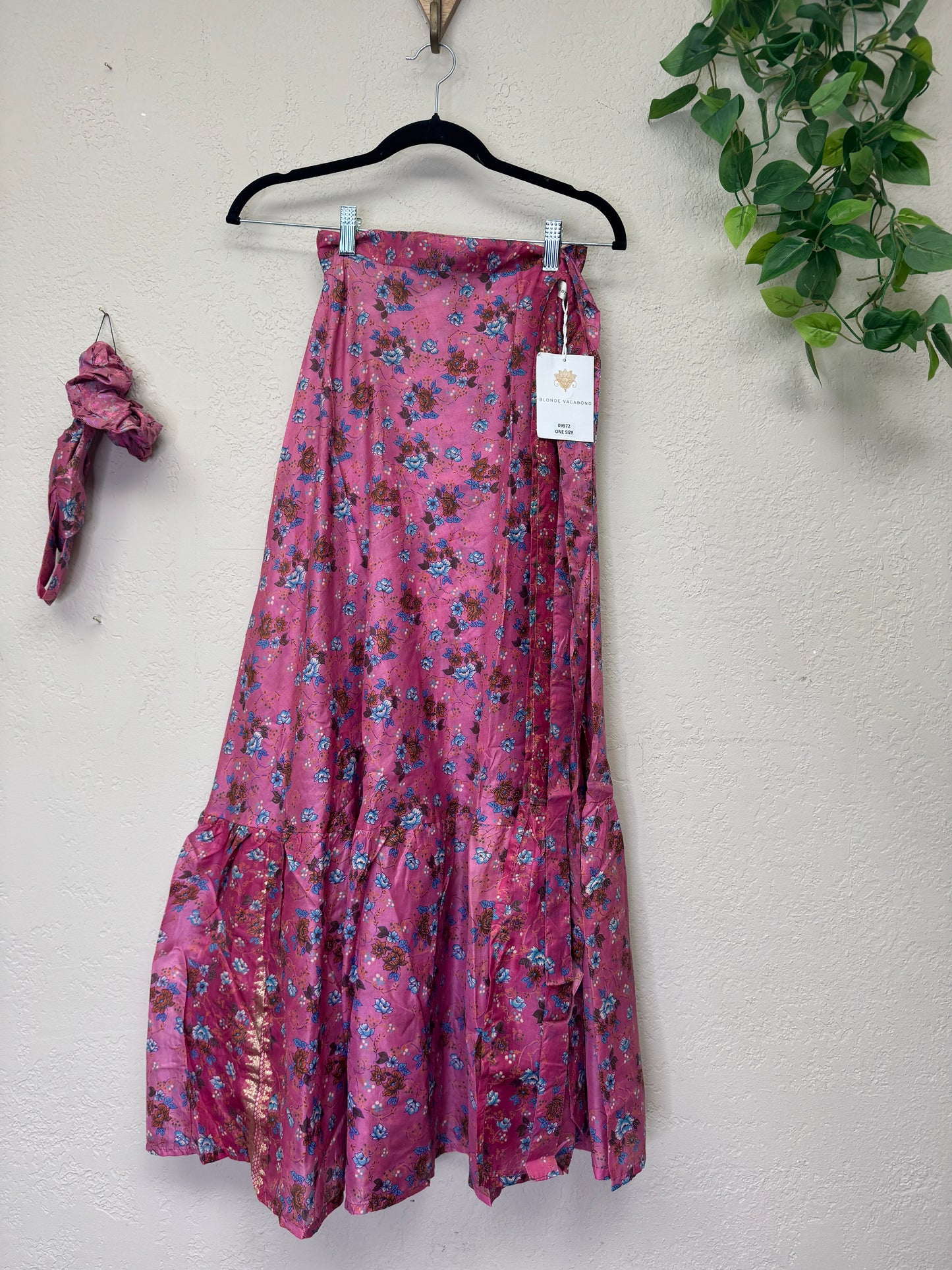 Buttercup Wrap Skirt ~ OS ~ Painted Roses