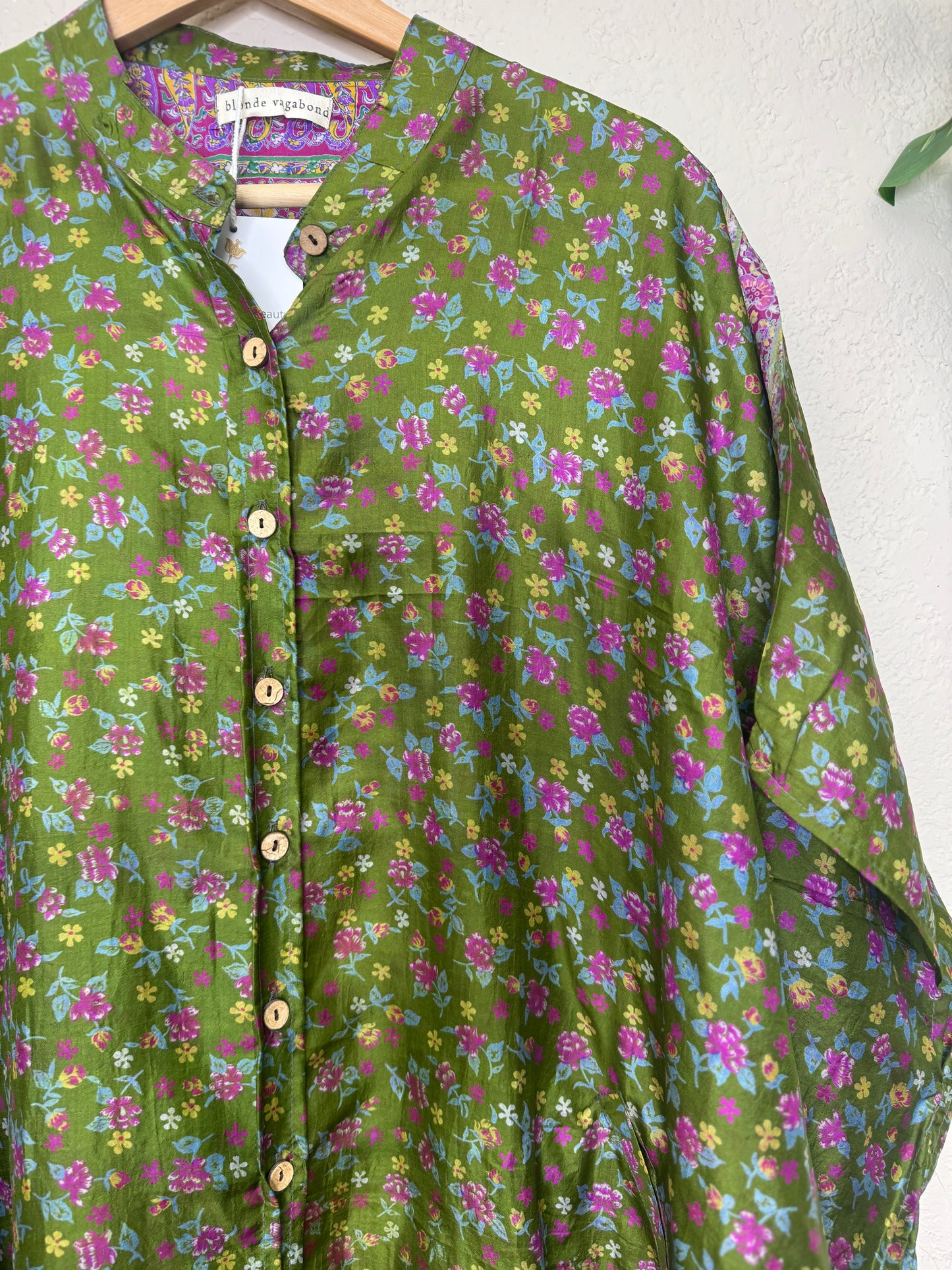 Boyfriend Dress ~ One Size ~ English Garden