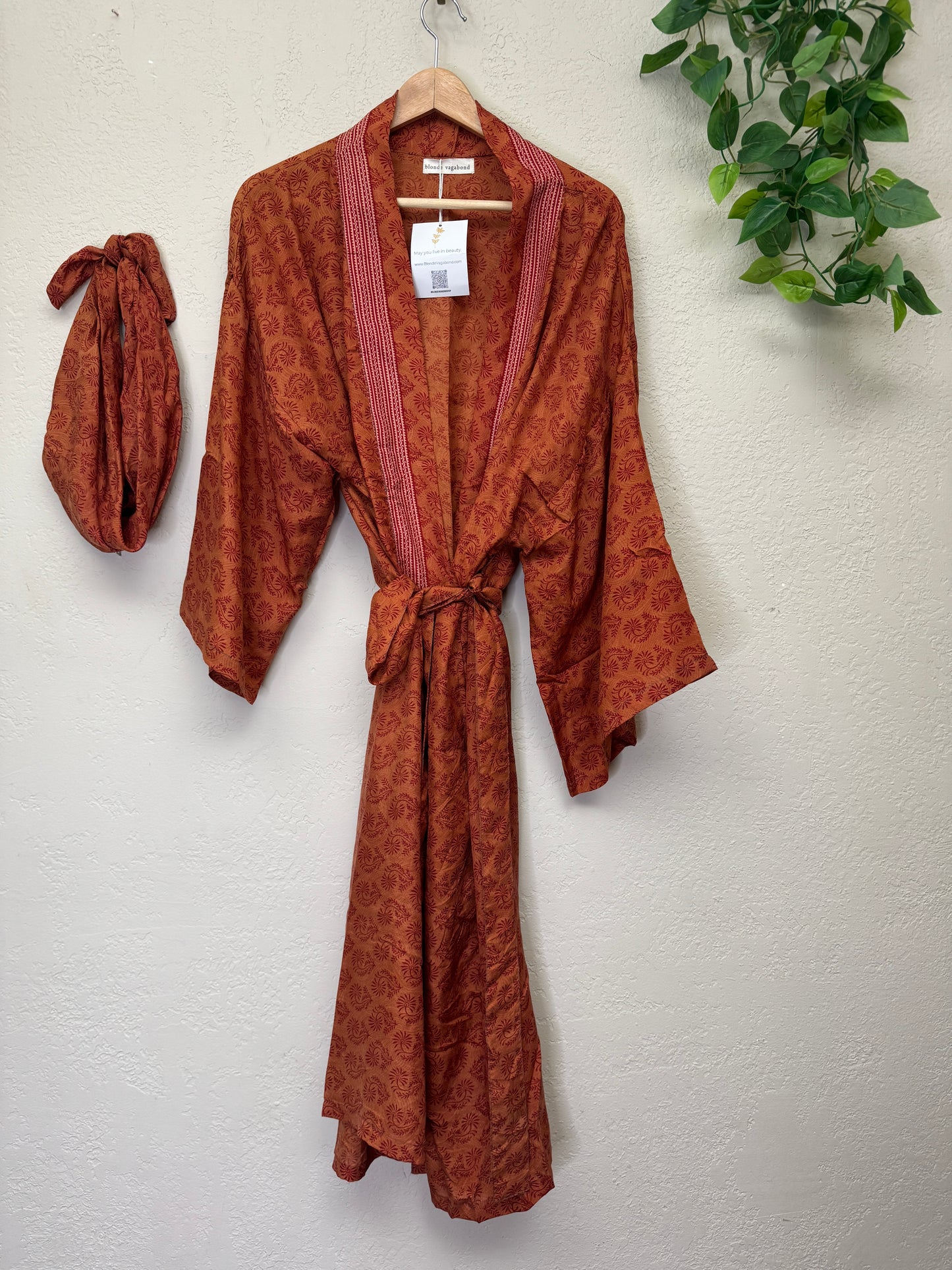 Midi Boho Robe ~ OS ~ Burnt Orange