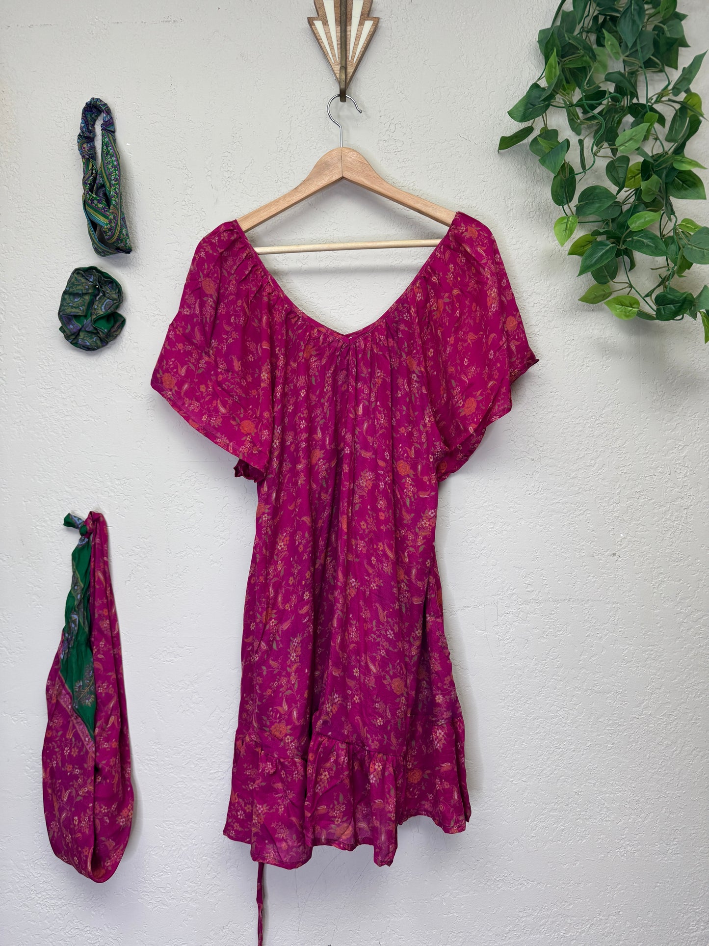 Lalita Dress - One Size - Persian Pink