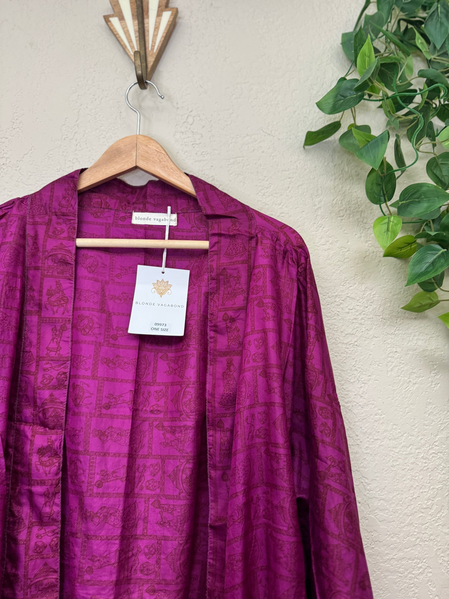 Mini Boho Robe ~ OS ~ Magenta