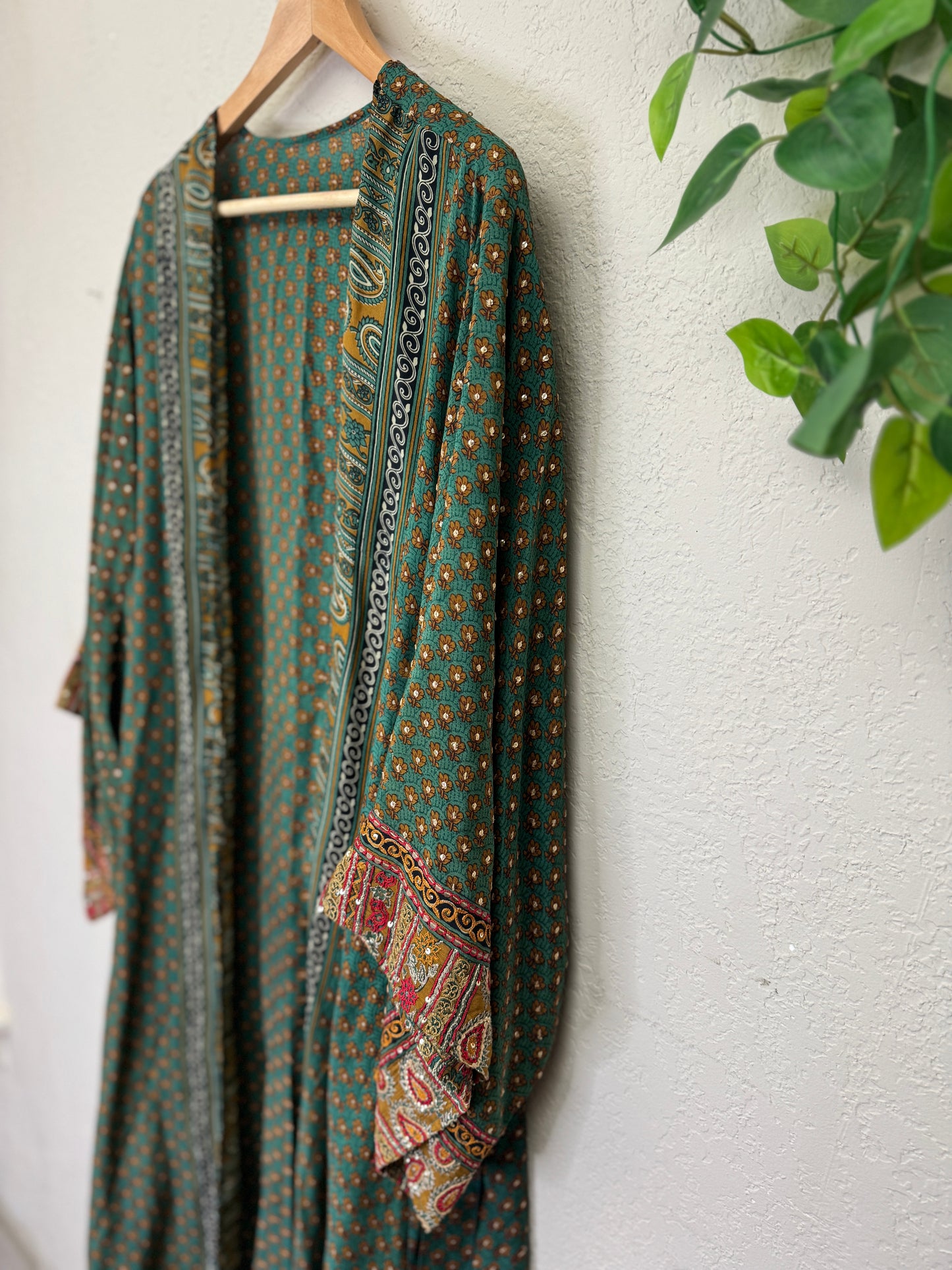 Sparkle Kimono - OS - Jade