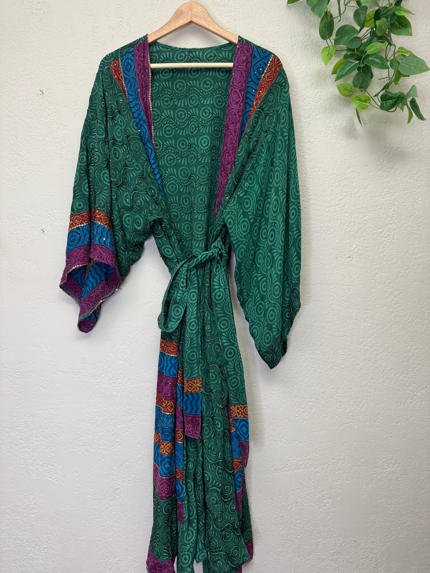 Sparkle Kimono - OS - Color Block