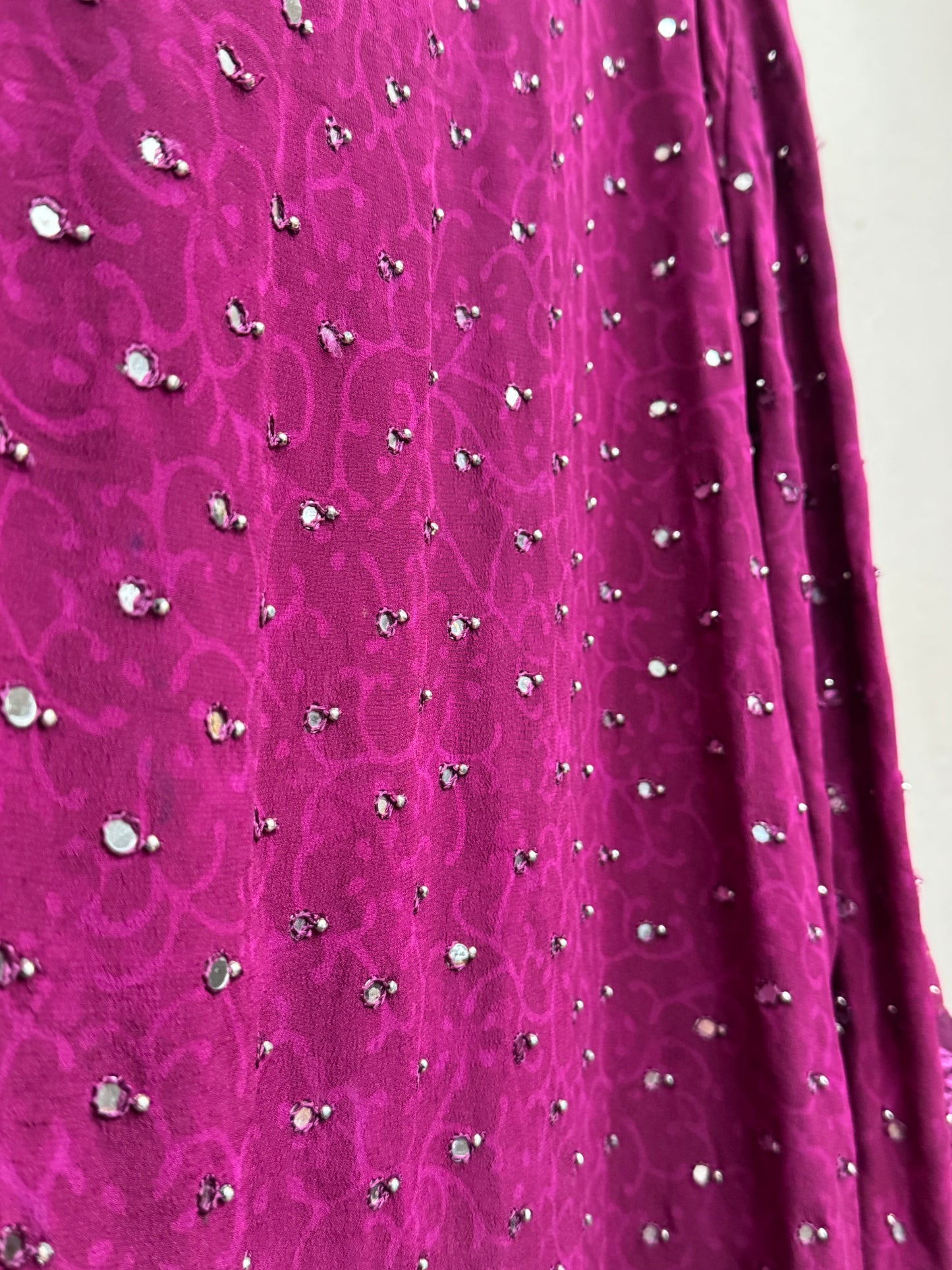Sparkle Kimono - one size - Rich Berry