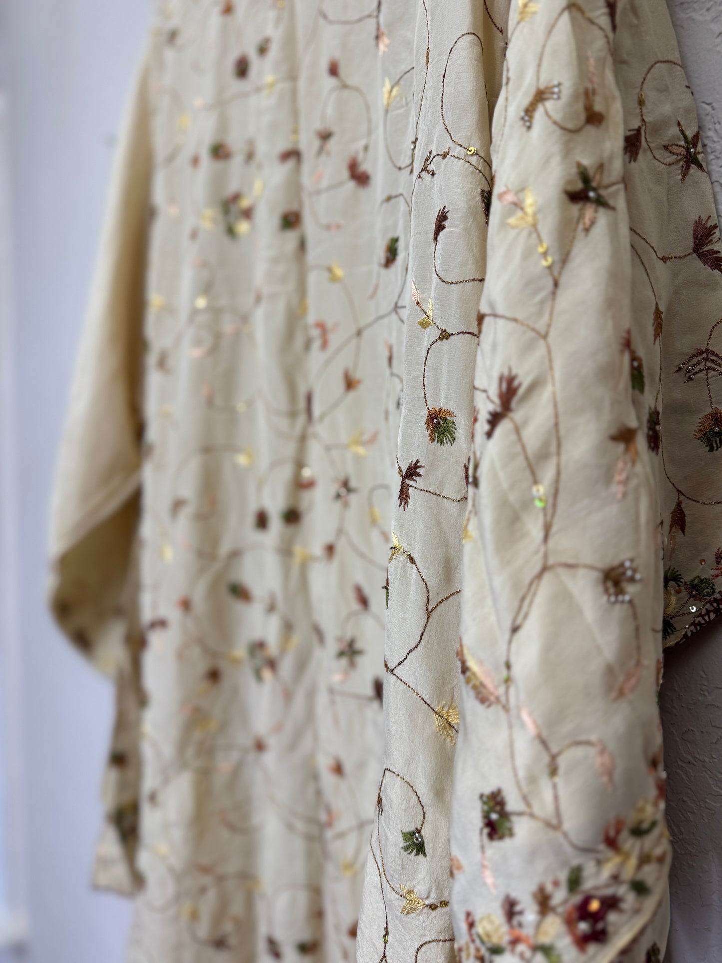 Sparkle Kimono - OS - Woven Cream
