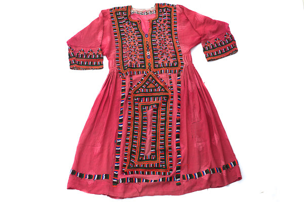 HAND EMBROIDERED BALOCHI/AFGHANI BOHO DRESS - LOLLYPOP LADY - Blonde Vagabond