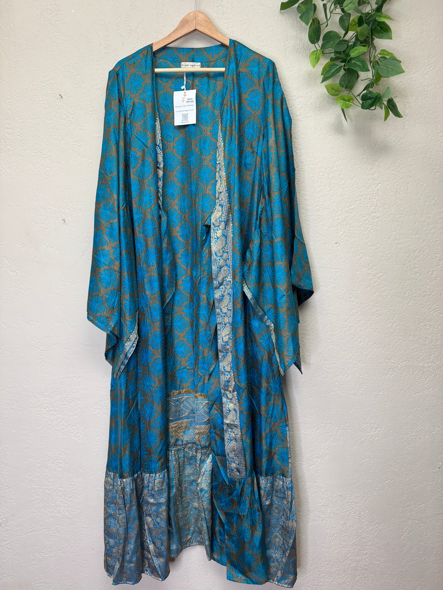 Femme Kimono Wrap Dress ~ OS ~ Fleur de Lis