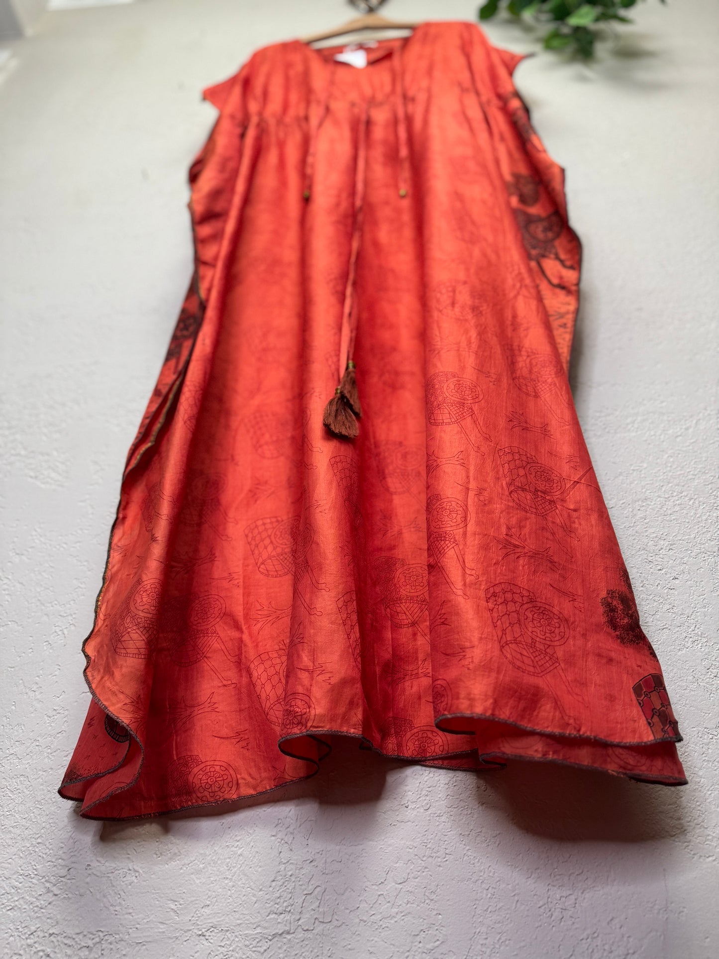 Tulum Dress ~ OS ~ Hot Orange