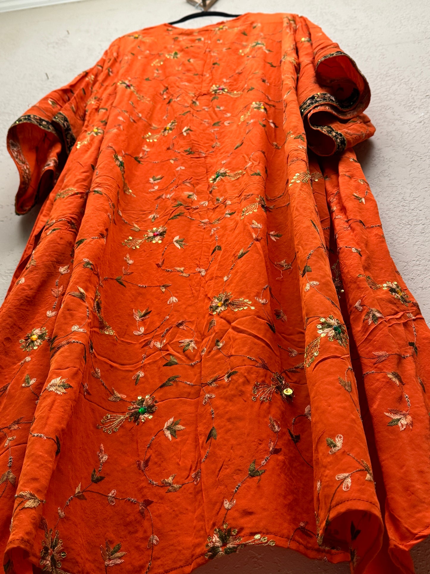Sparkle Kimono - one size - Orange Zest