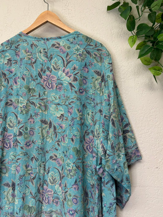 Sparkle Kimono - OS - Wisteria + Lilac