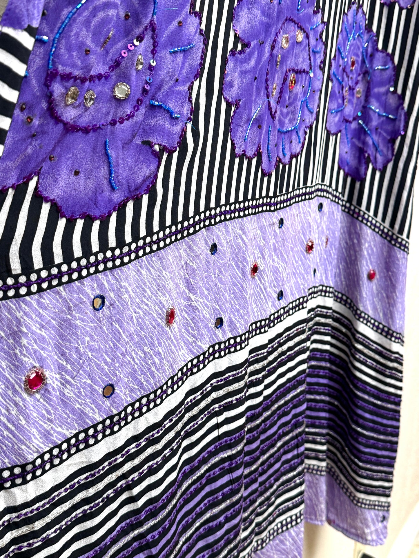 Sparkle Kimono - one size - Harlequin Diva