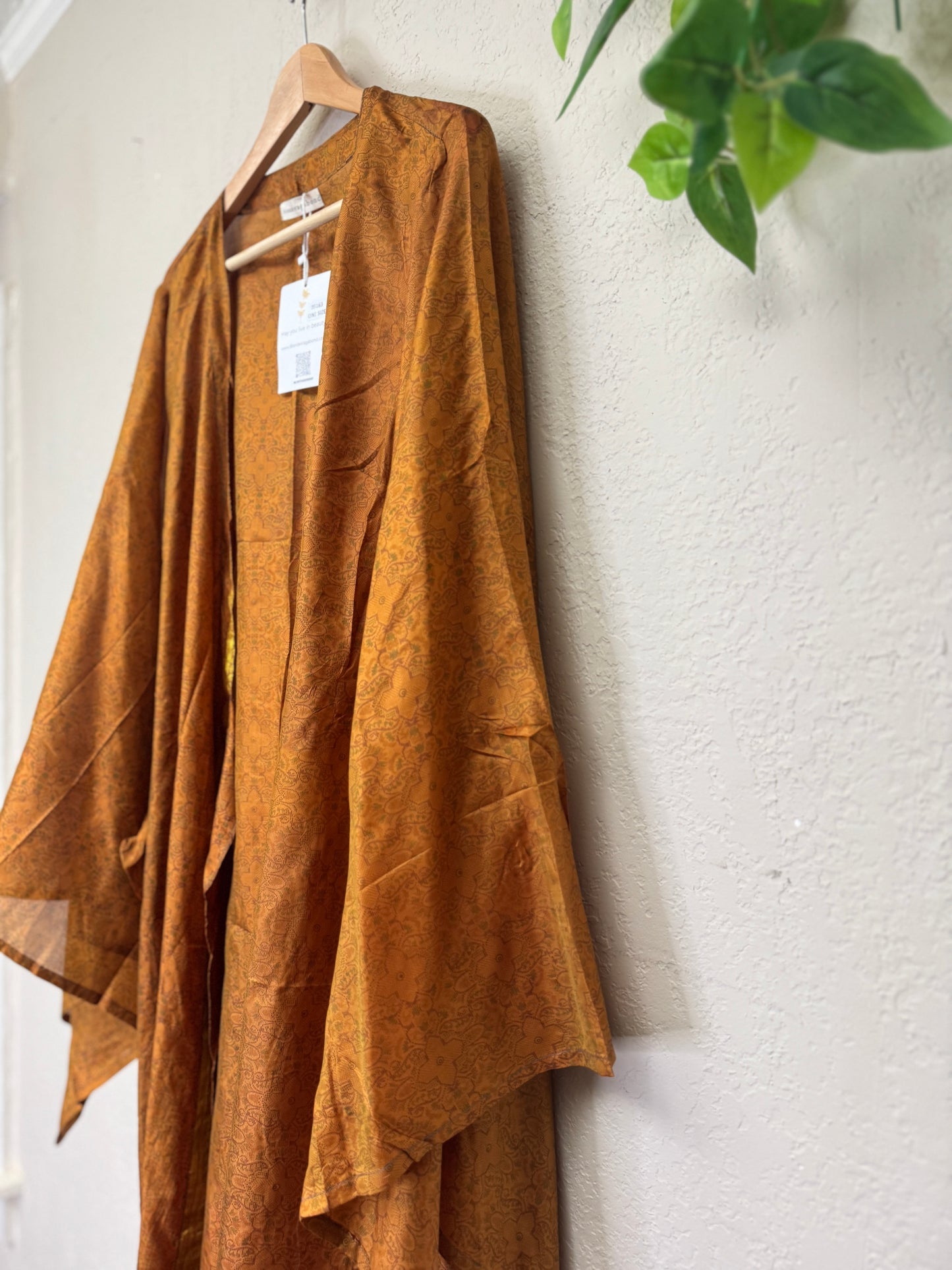 Femme Kimono Wrap Dress ~ OS ~ Copper