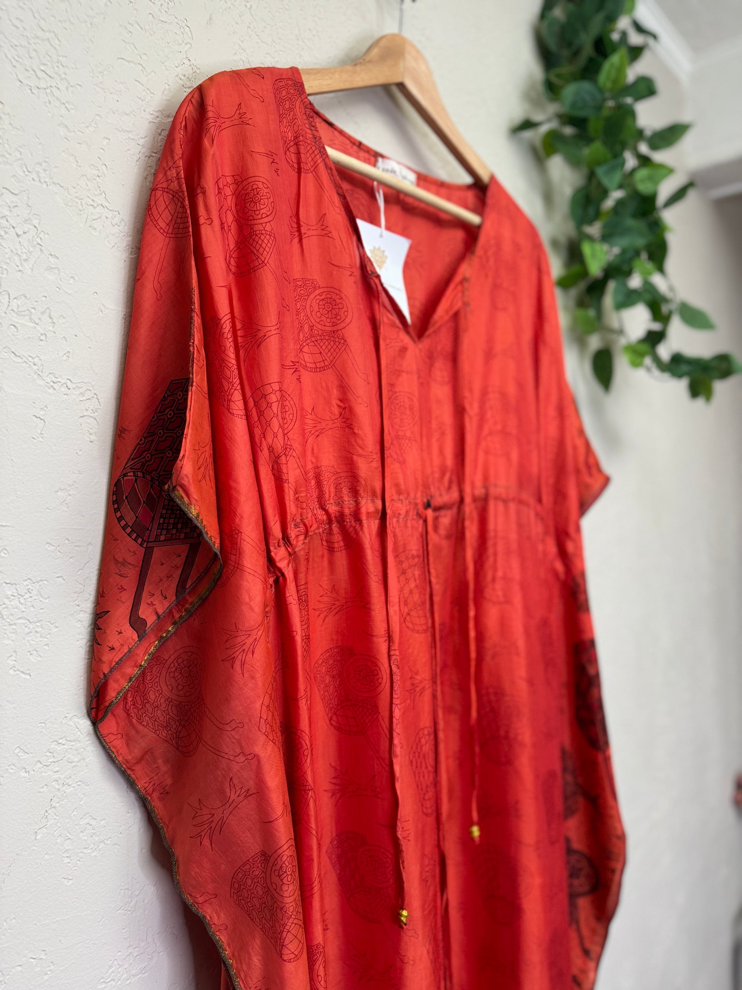 Tulum Dress ~ OS ~ Hot Orange