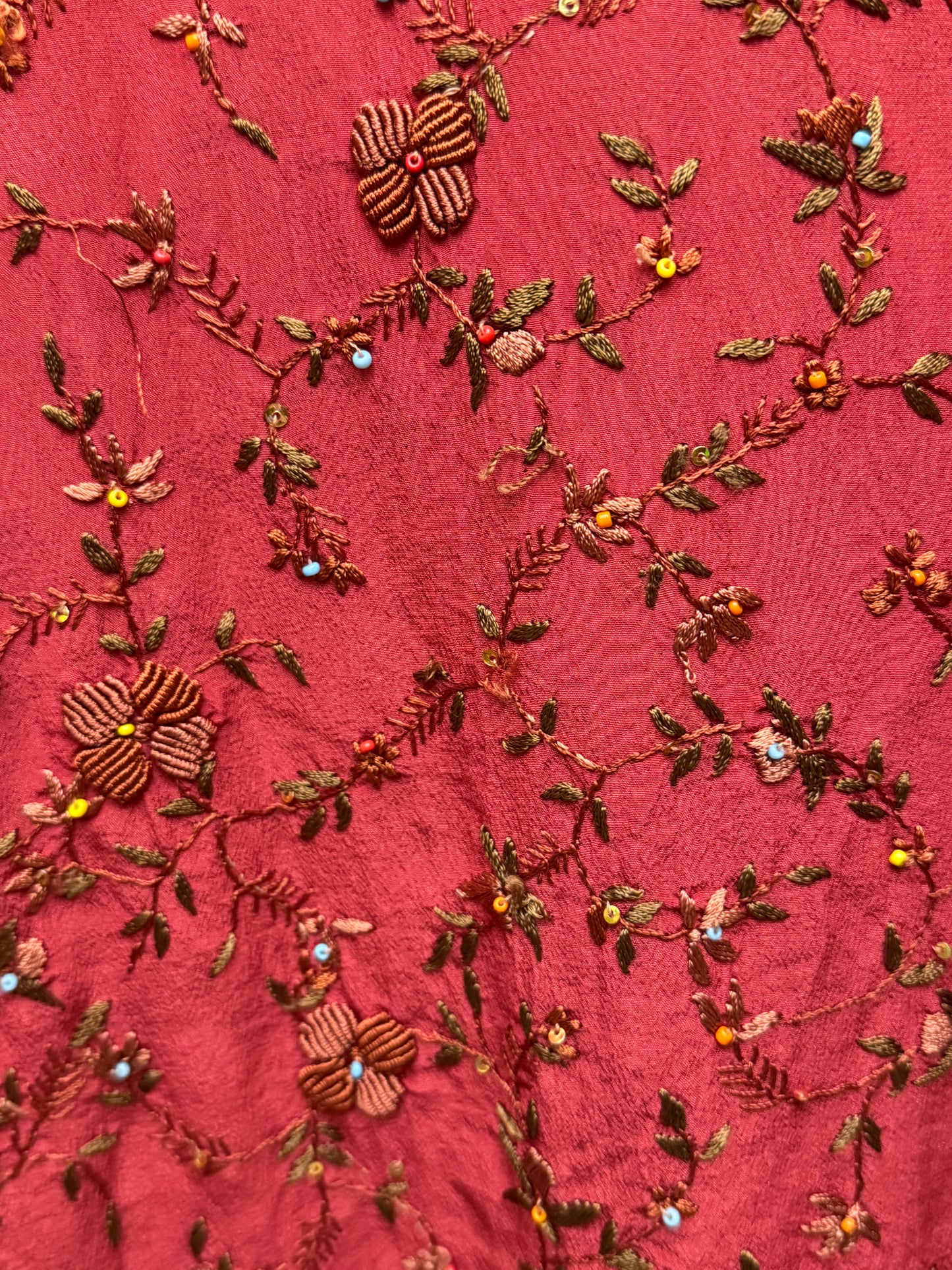 Sparkle Kimono - one size - Embroidered Rose