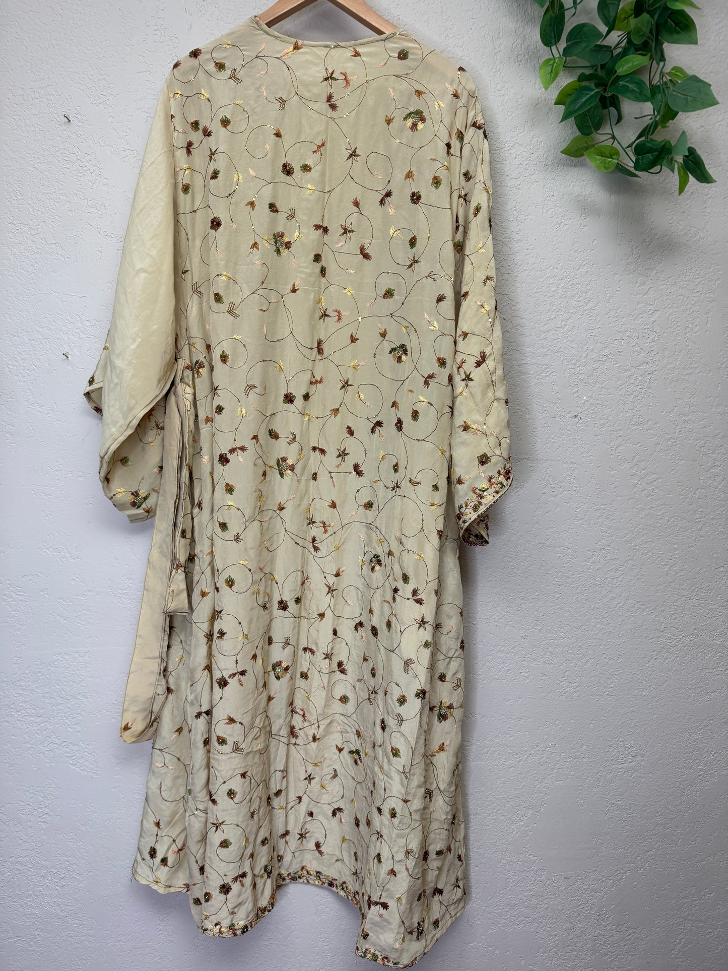 Sparkle Kimono - OS - Woven Cream
