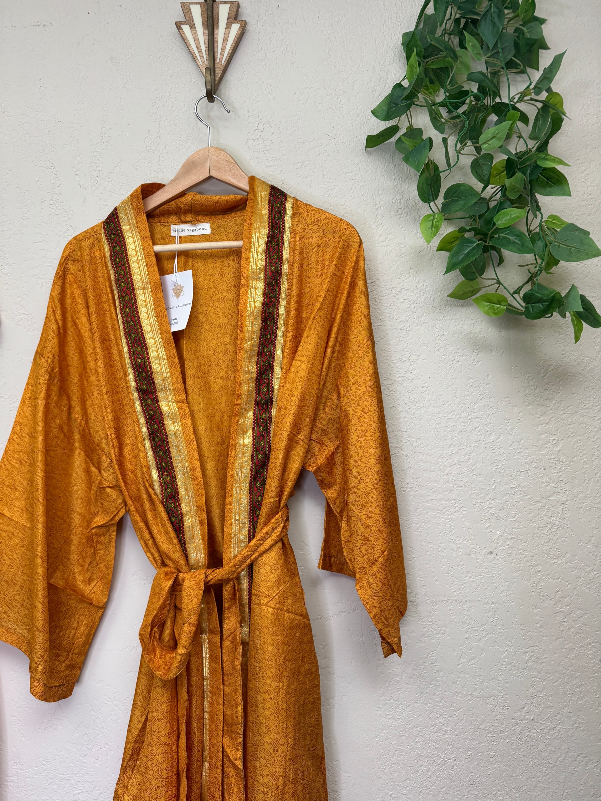 Midi Boho Robe ~ OS ~ Golden – Blonde Vagabond