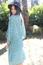 Midi Boho Kimono - Meadow Lover - One Size