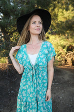 Meadow Dress - L - Jungle Sunset