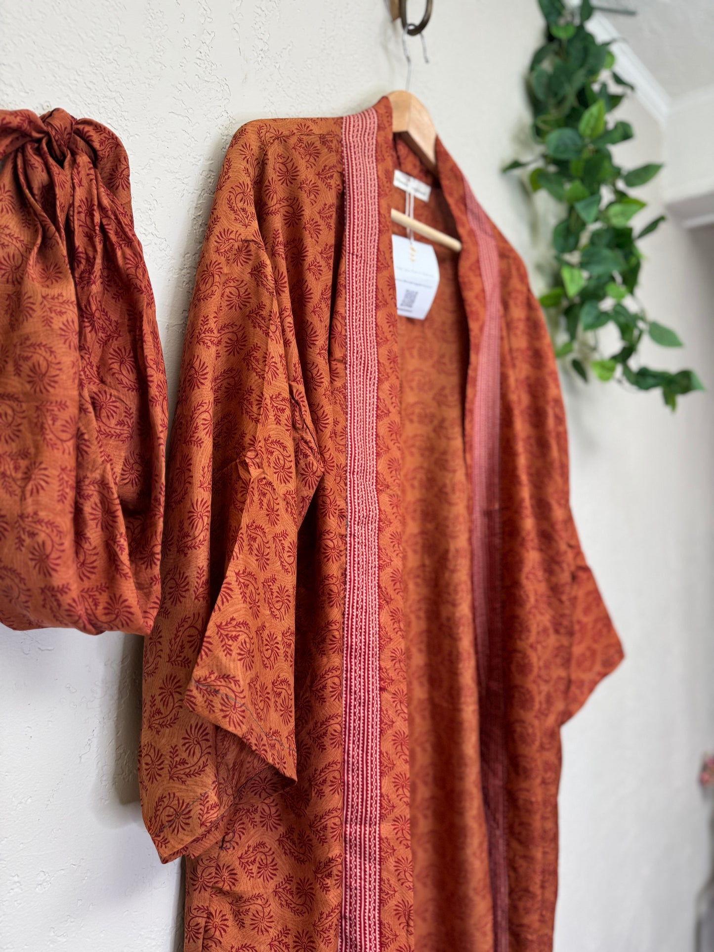 Midi Boho Robe ~ OS ~ Burnt Orange