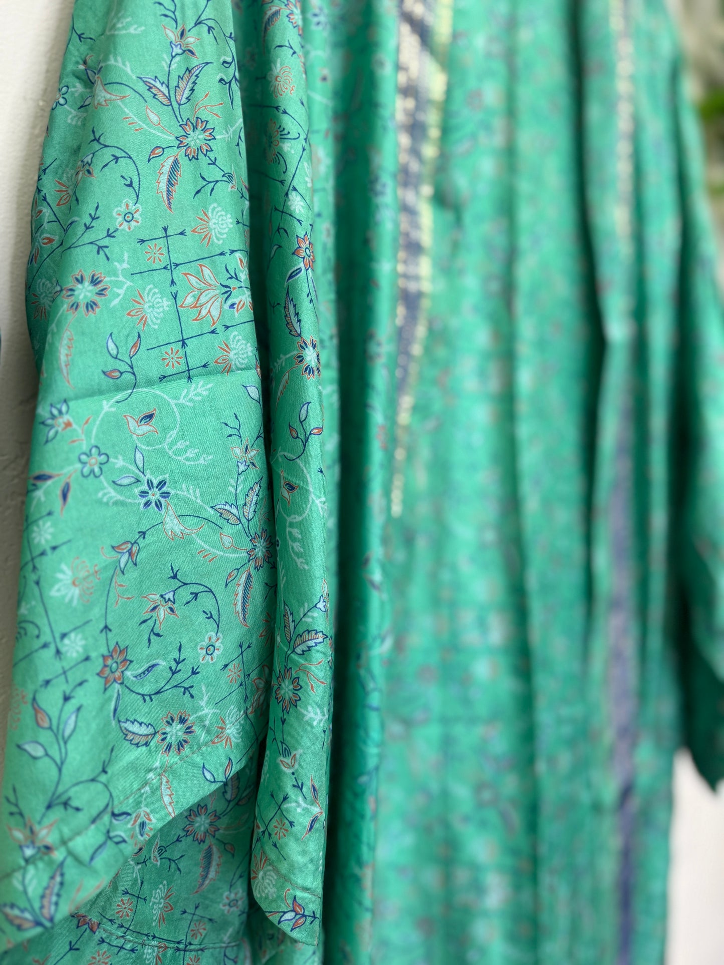 Midi Boho Robe ~ OS ~ Mint