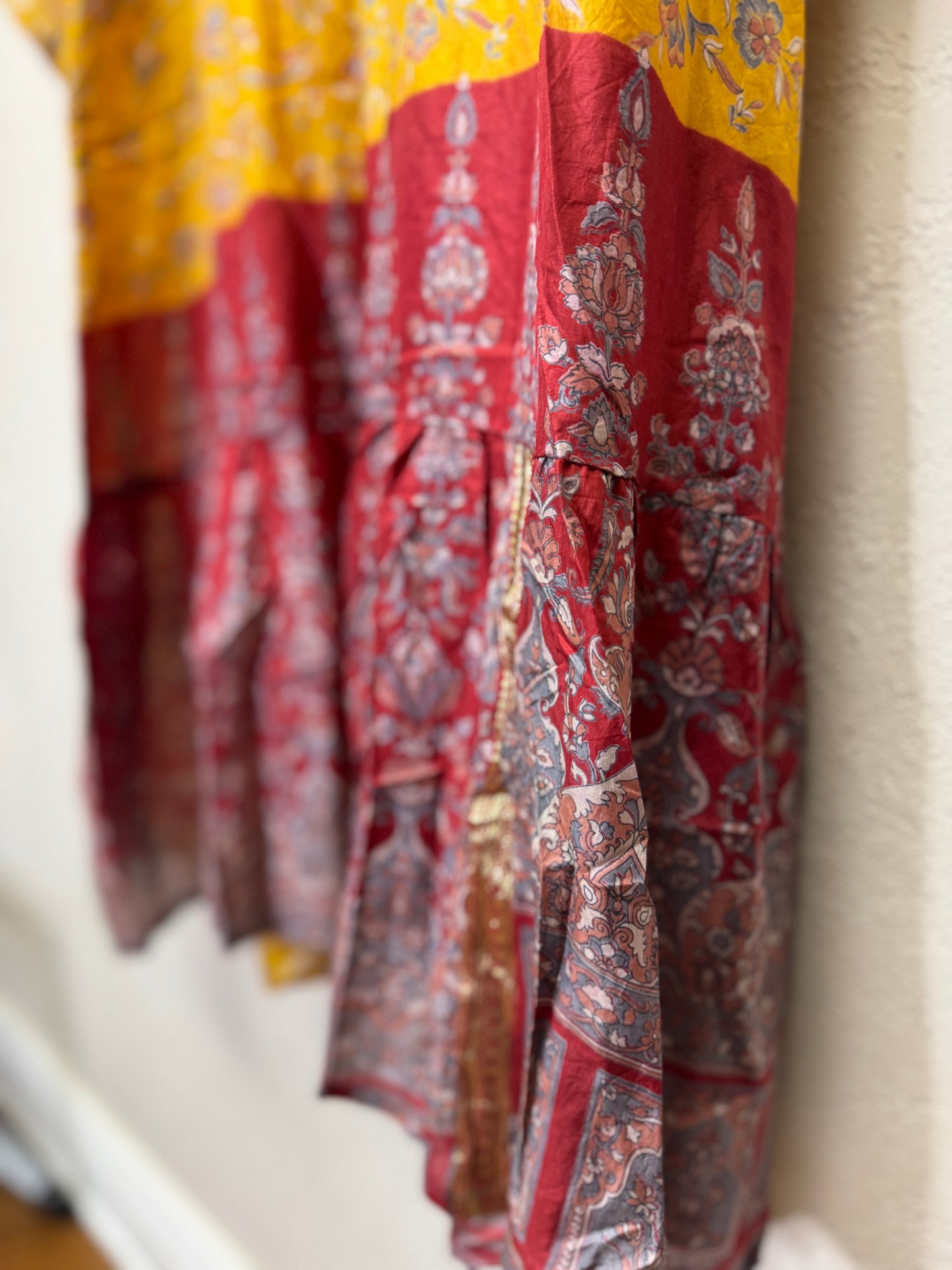 Femme Kimono Wrap Dress ~ OS ~ Sunflower 🌻