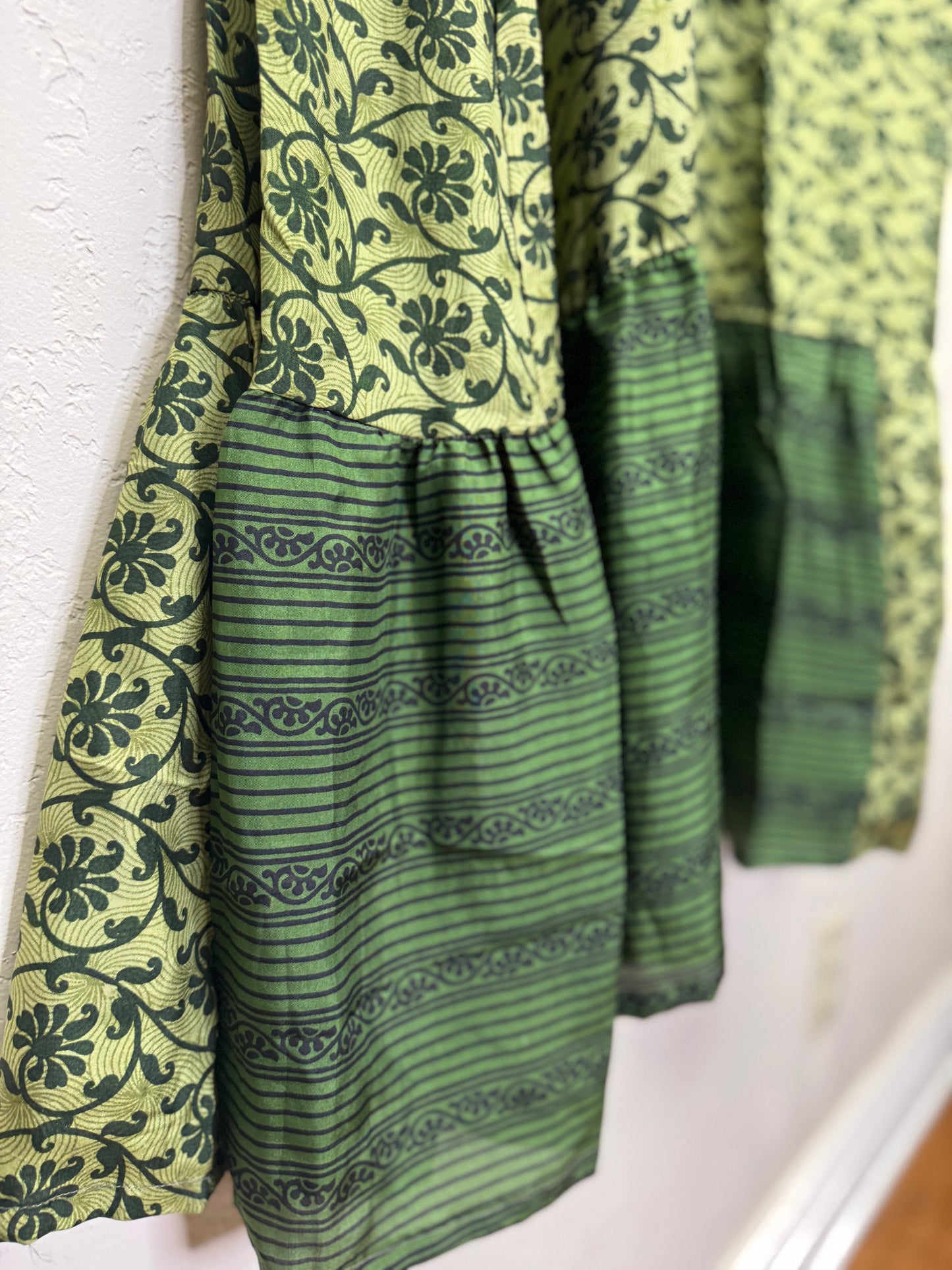 Femme Kimono Wrap Dress ~ OS ~ Forest Fairy