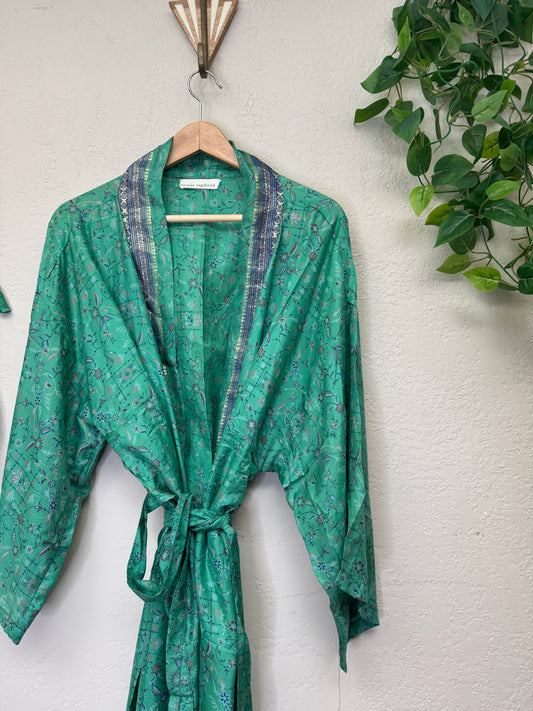 Midi Boho Robe ~ OS ~ Mint