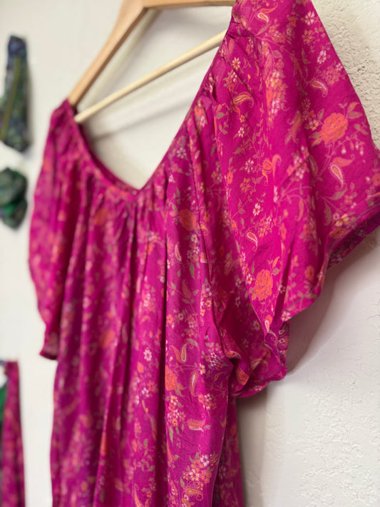 Lalita Dress - One Size - Persian Pink