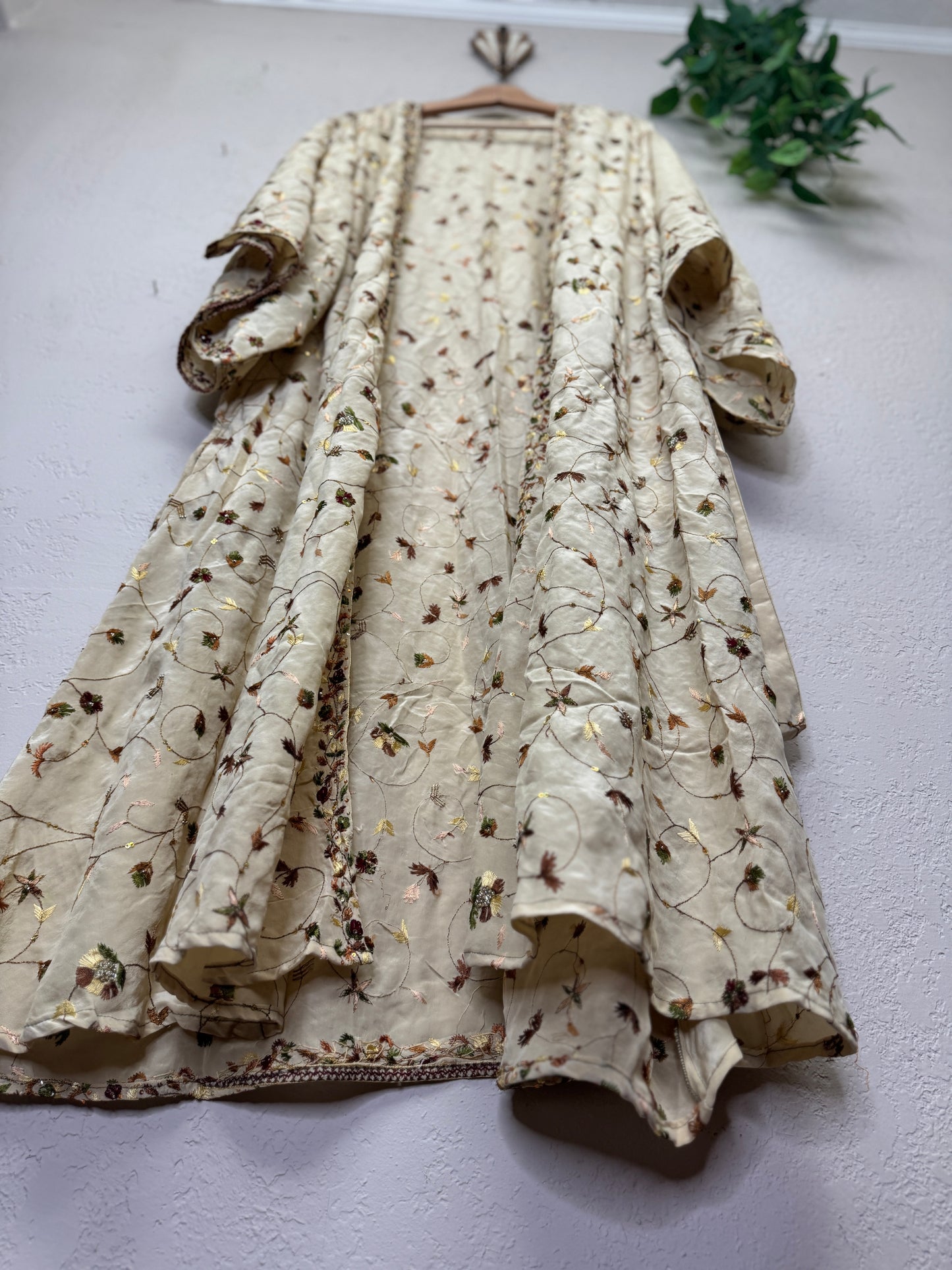Sparkle Kimono - OS - Woven Cream
