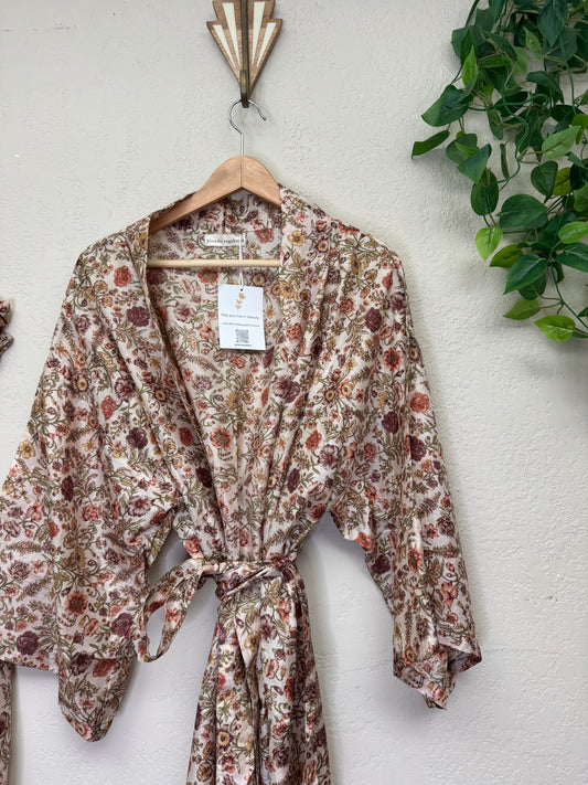 Midi Boho Robe ~ OS ~ William Morris