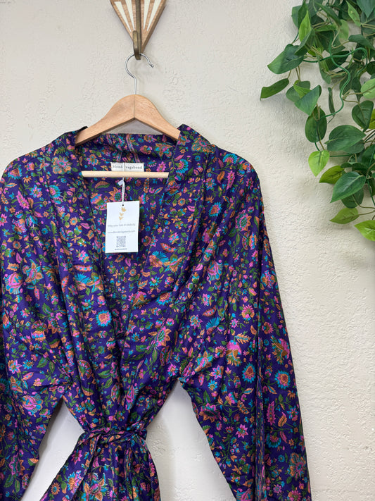 Mini Boho Robe ~ OS ~ Purple Majesty
