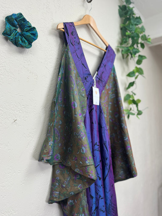 FlowerChild Dress ~ One Size ~ Indigo Violet Blessing